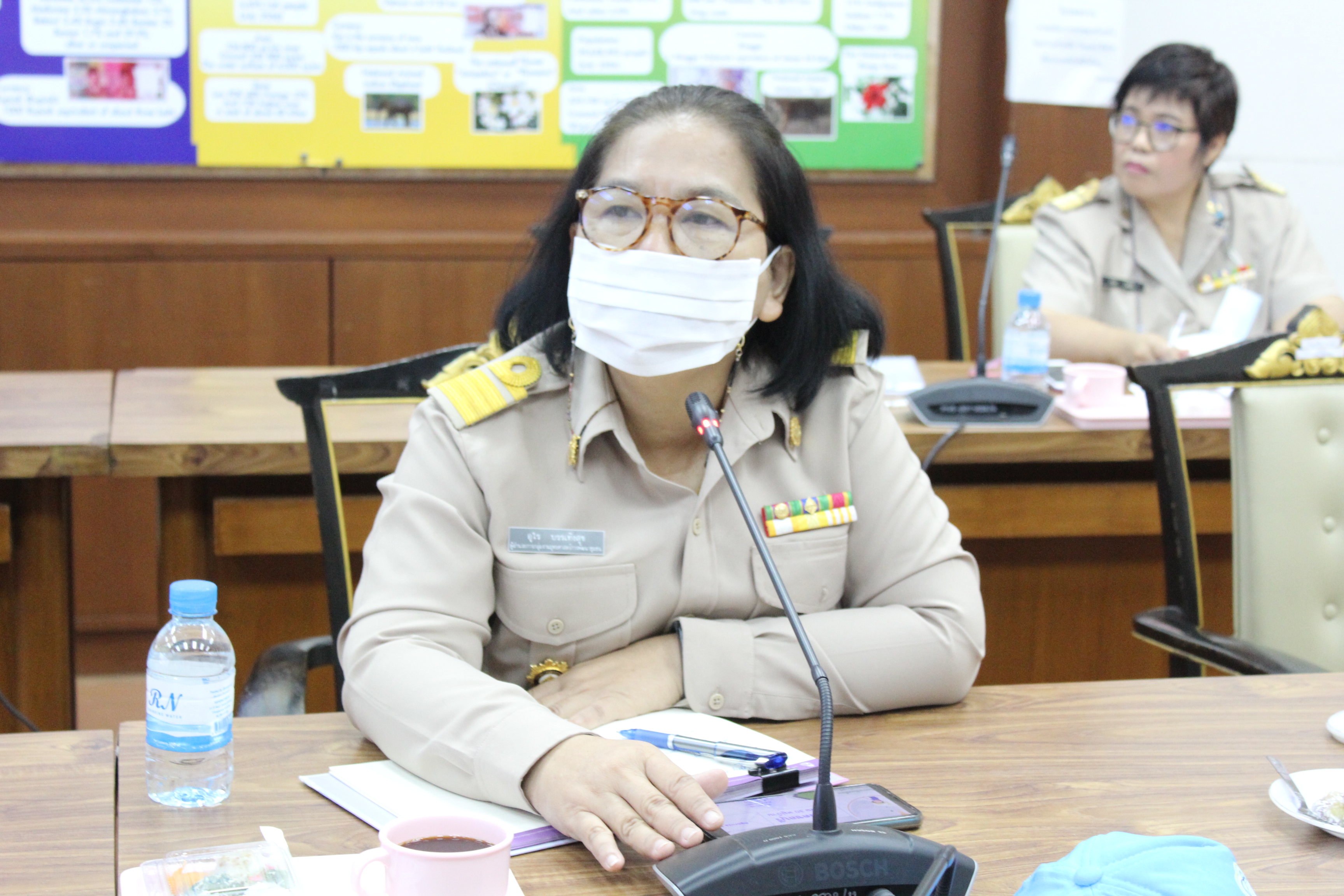 ประชุมสร้างความเข้าใจการพัฒนาผลิตภัณฑ์กลุ่มอาชีพในหมู่บ้านที่ได้รับผลกระทบจากช้างป่า