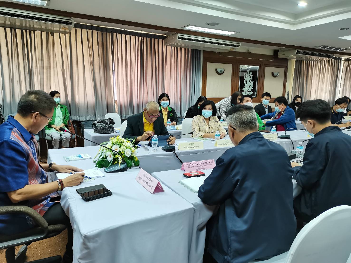 พจ.ชลบุรี ร่วมประชุมคณะกรรมการดำเนินงานโครงการพัฒนาระบบการส่งเสริม SME