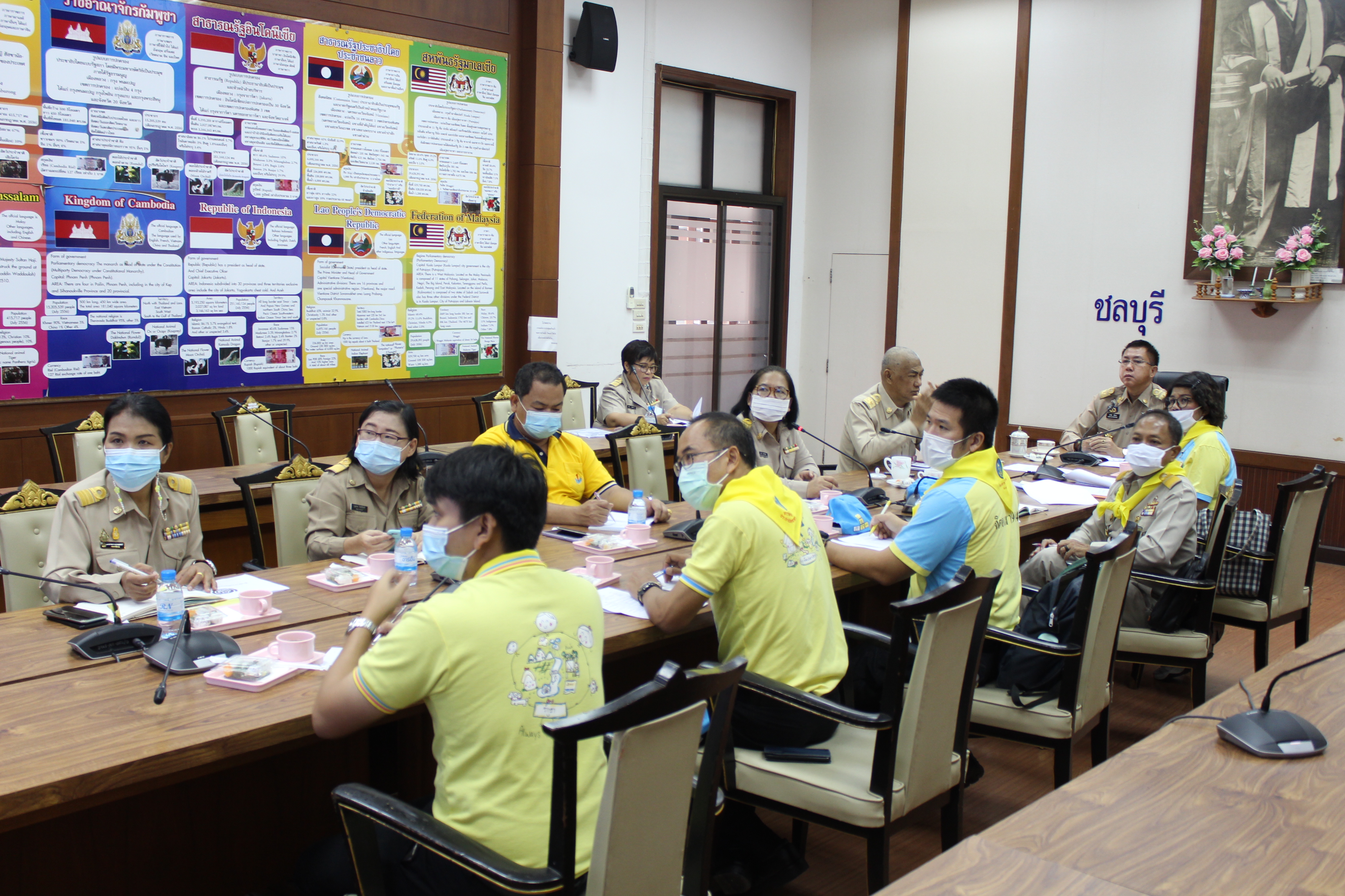 ประชุมสร้างความเข้าใจการพัฒนาผลิตภัณฑ์กลุ่มอาชีพในหมู่บ้านที่ได้รับผลกระทบจากช้างป่า