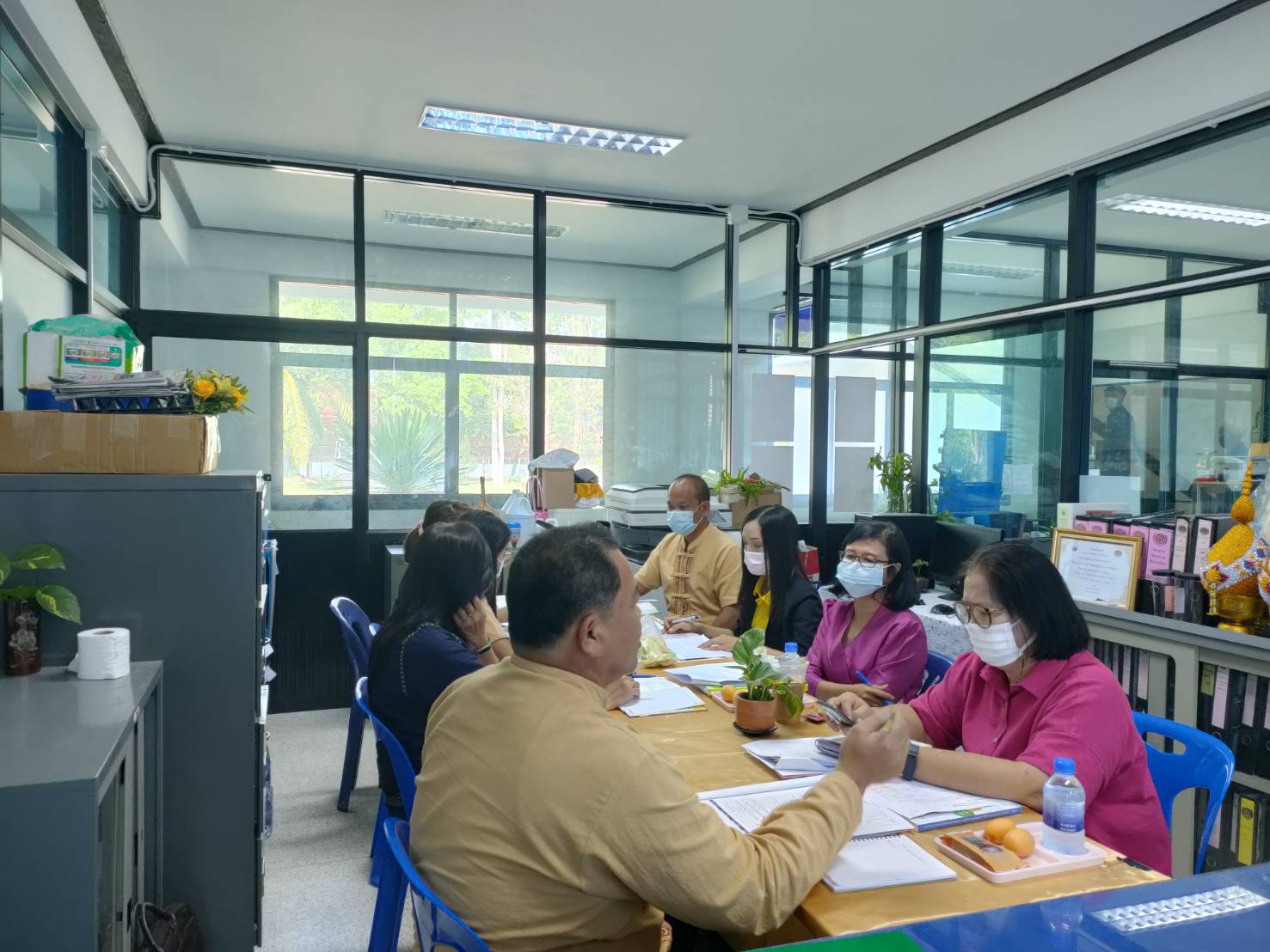 สพจ.ชลบุรี ลงพื้นที่ติดตาม นิเทศงานอำเภอ