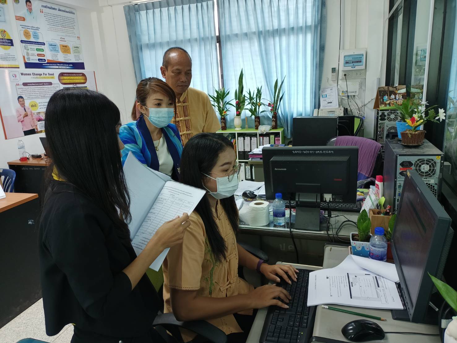 สพจ.ชลบุรี ลงพื้นที่ติดตาม นิเทศงานอำเภอ