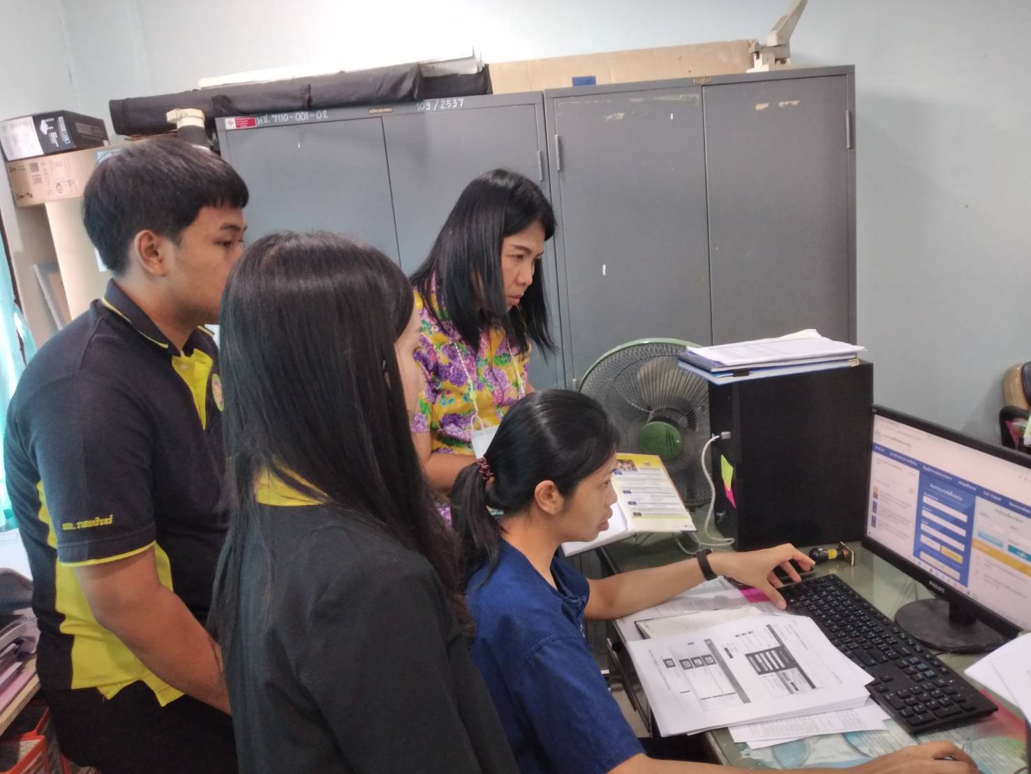 สพจ.ชลบุรี ลงพื้นที่ติดตาม นิเทศงานอำเภอ