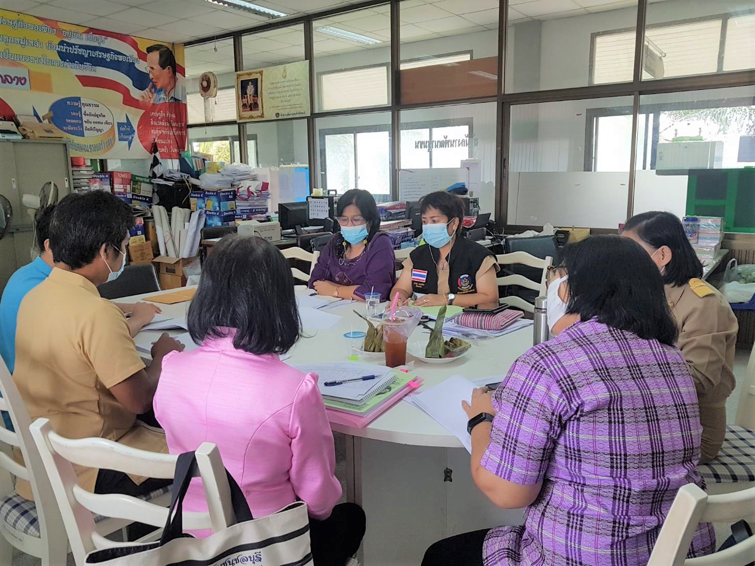 สพจ.ชลบุรี ลงพื้นที่ติดตามนิเทศงานอำเภอ