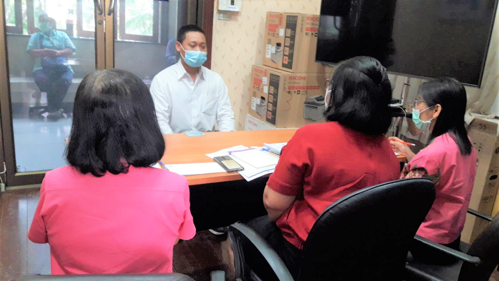 สอบสัมภาษณ์นักพัฒนาพื้นที่ต้นแบบ (นพต.)