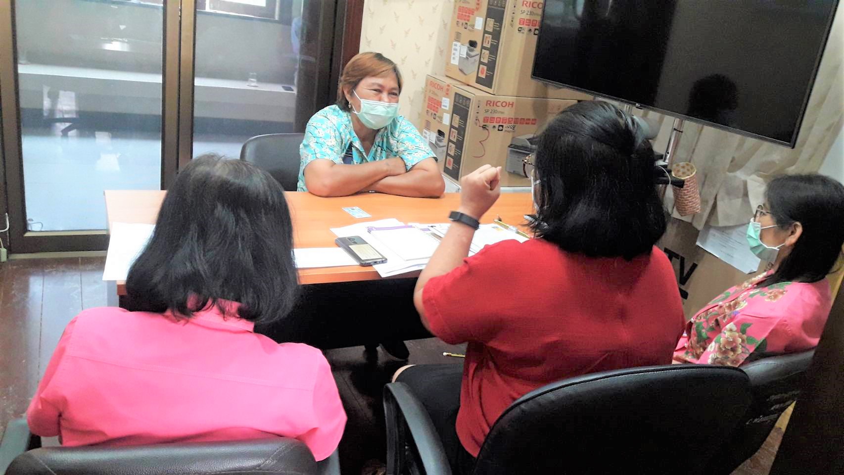 สอบสัมภาษณ์นักพัฒนาพื้นที่ต้นแบบ (นพต.)