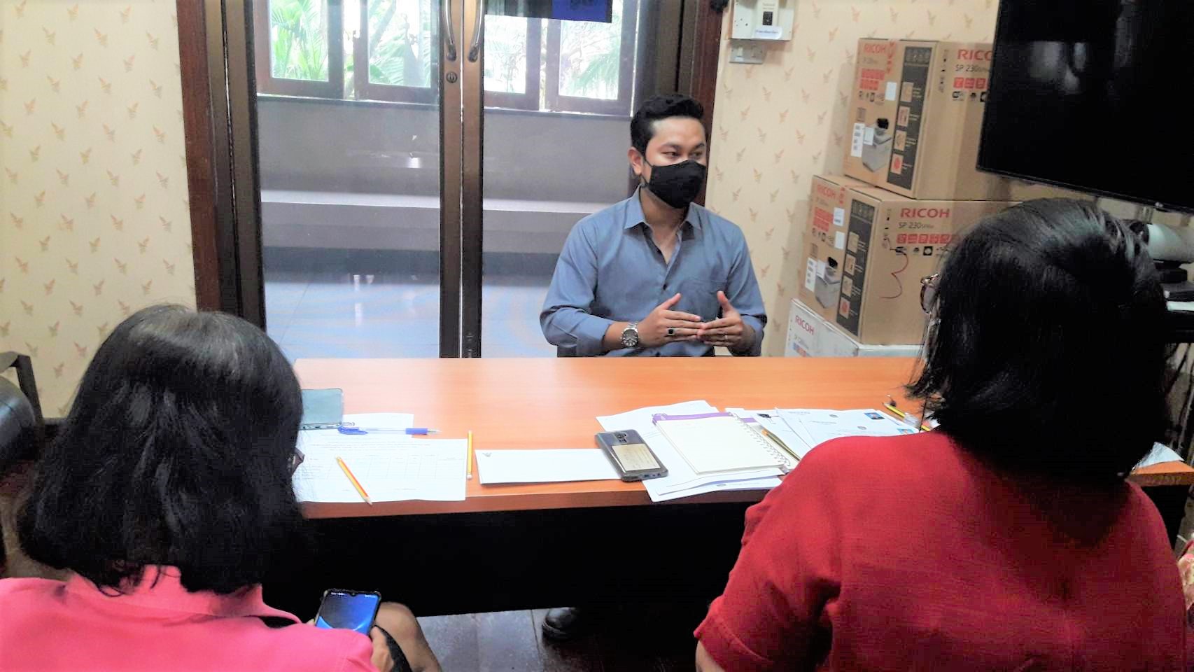 สอบสัมภาษณ์นักพัฒนาพื้นที่ต้นแบบ (นพต.)