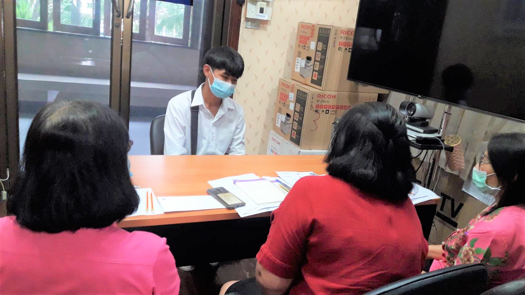 สอบสัมภาษณ์นักพัฒนาพื้นที่ต้นแบบ (นพต.)