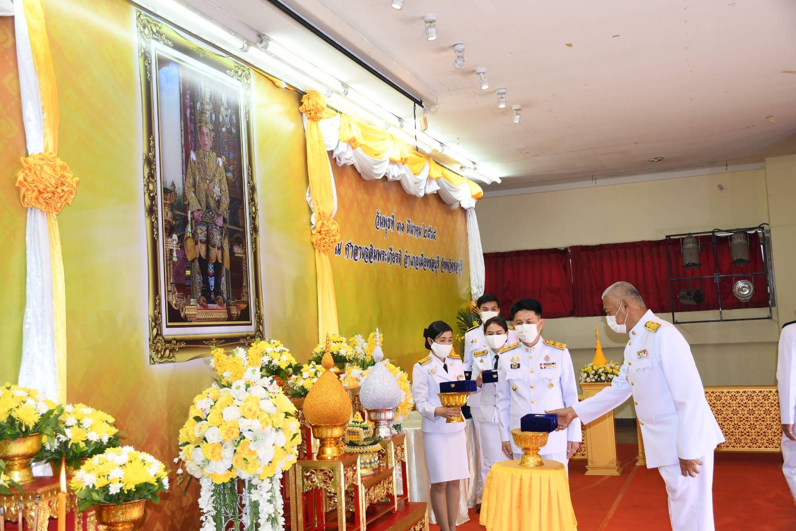 พิธีรับพระราชทานเครื่องราชอิสริยาภรณ์ ชั้นสายสะพาย ประจำปี 2563