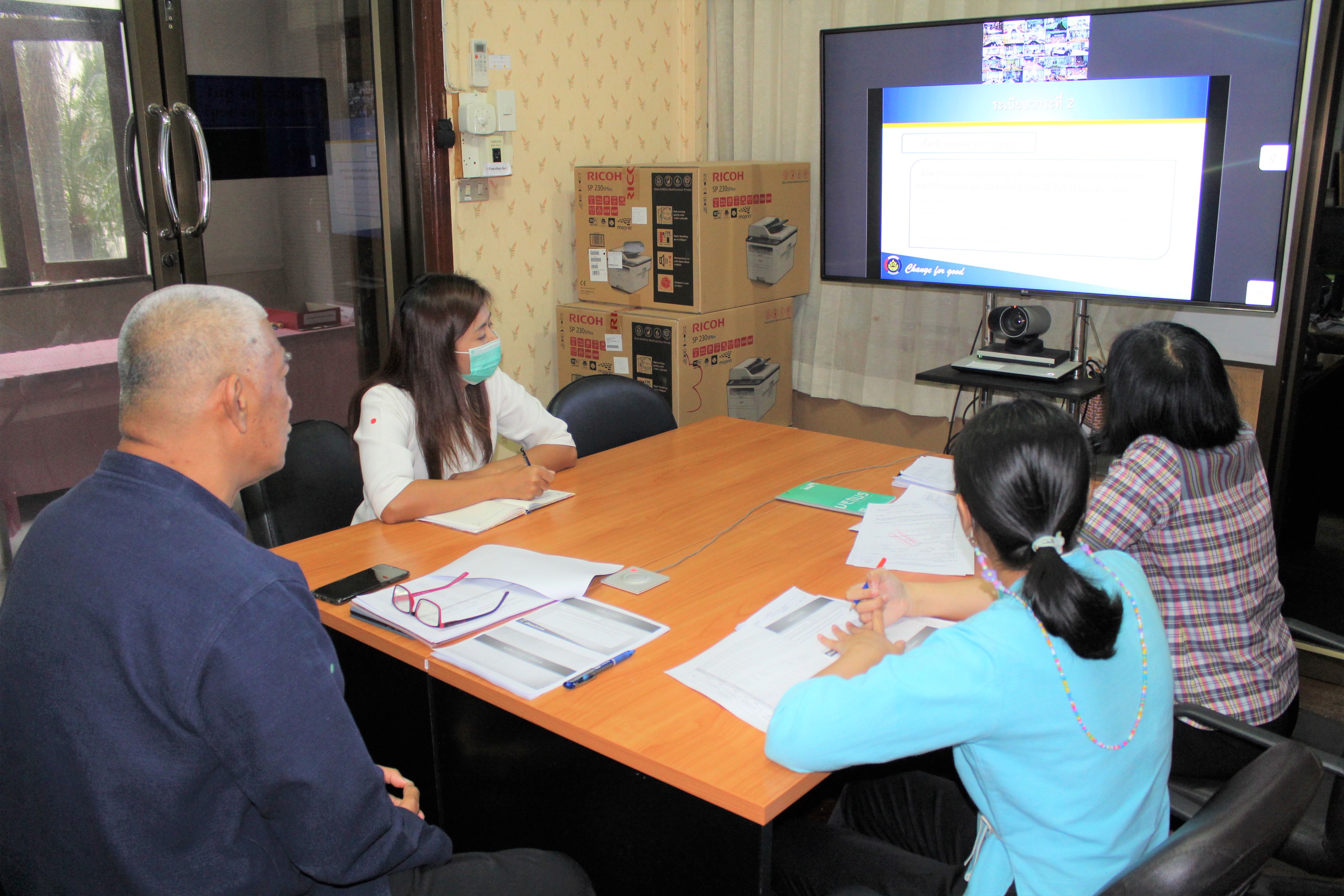 พช.ชลบุรี ร่วมประชุมเร่งรัดการใช้จ่ายงบประมาณกรมการพัฒนาชุมชน ครั้งที่ 3/2564