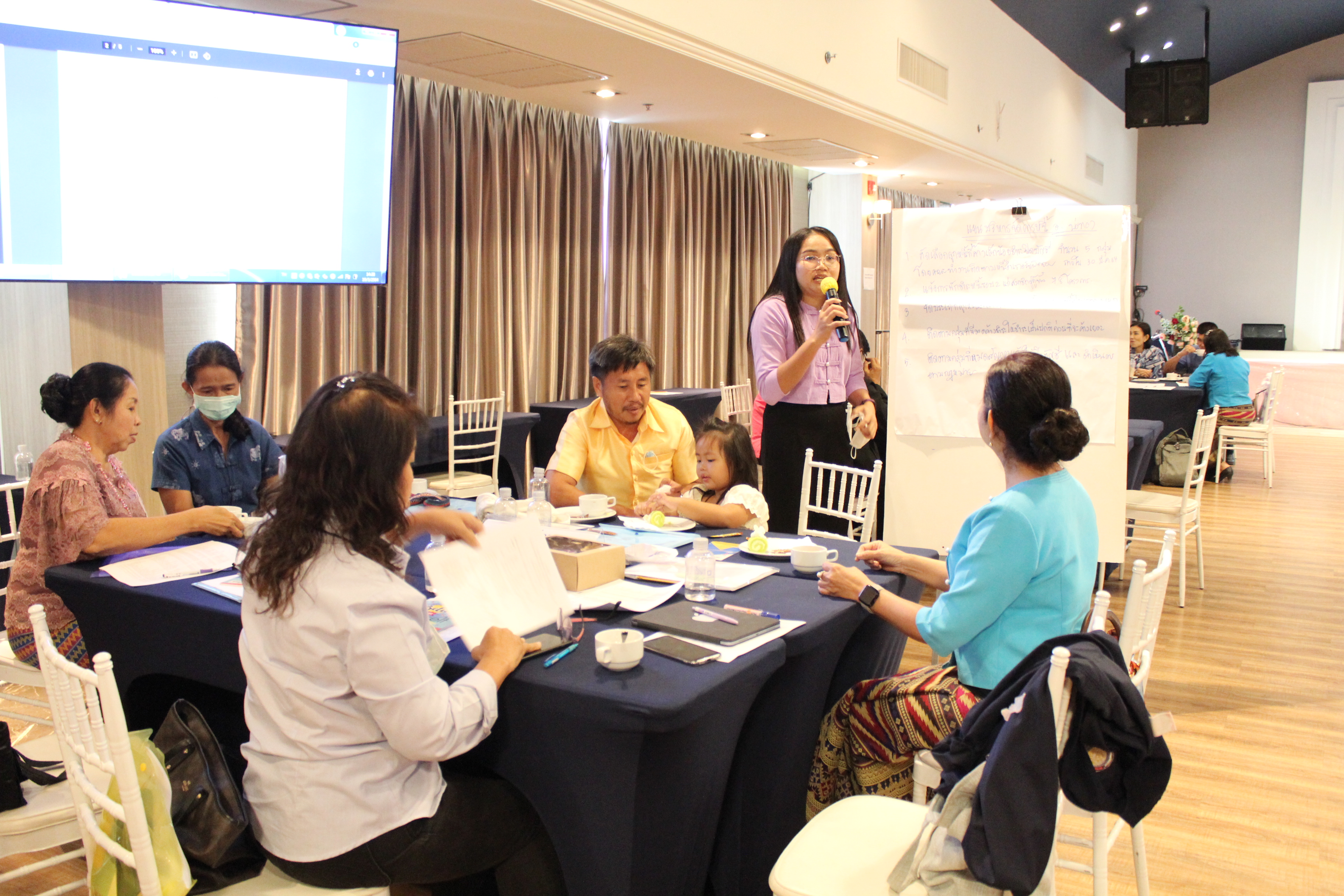 พช.ชลบุรี ประชุมเชิงปฏิบัติการพัฒนากลไกการบริหารจัดการหนี้ กองทุนพัฒนาบทบาทสตรี