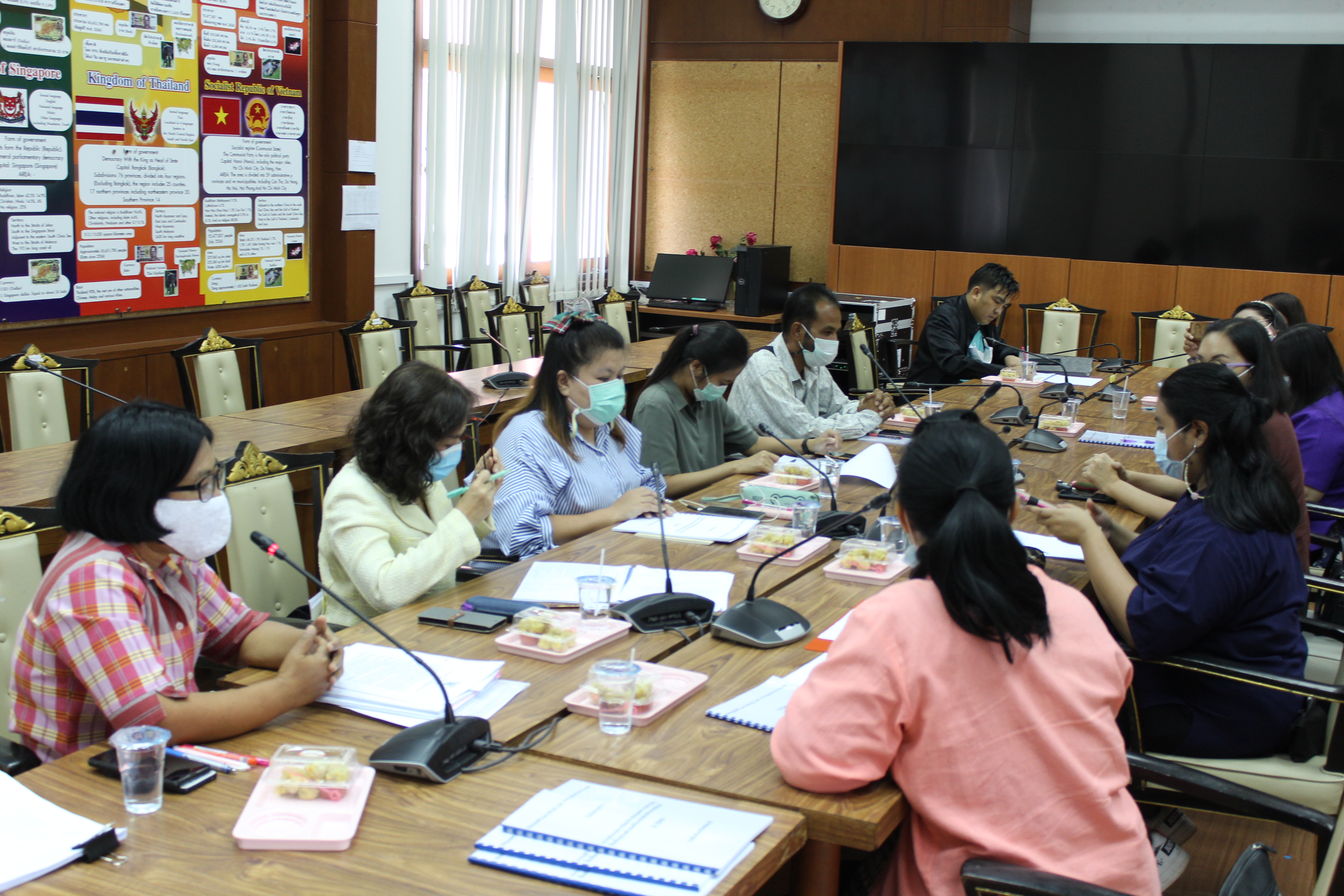 มรภ.สวนสุนันทา นำเสนอผลการจัดเก็บข้อมูล จปฐ. ด้วยเครื่องมืออิเล็กทรอนิกส์ ปี 2563