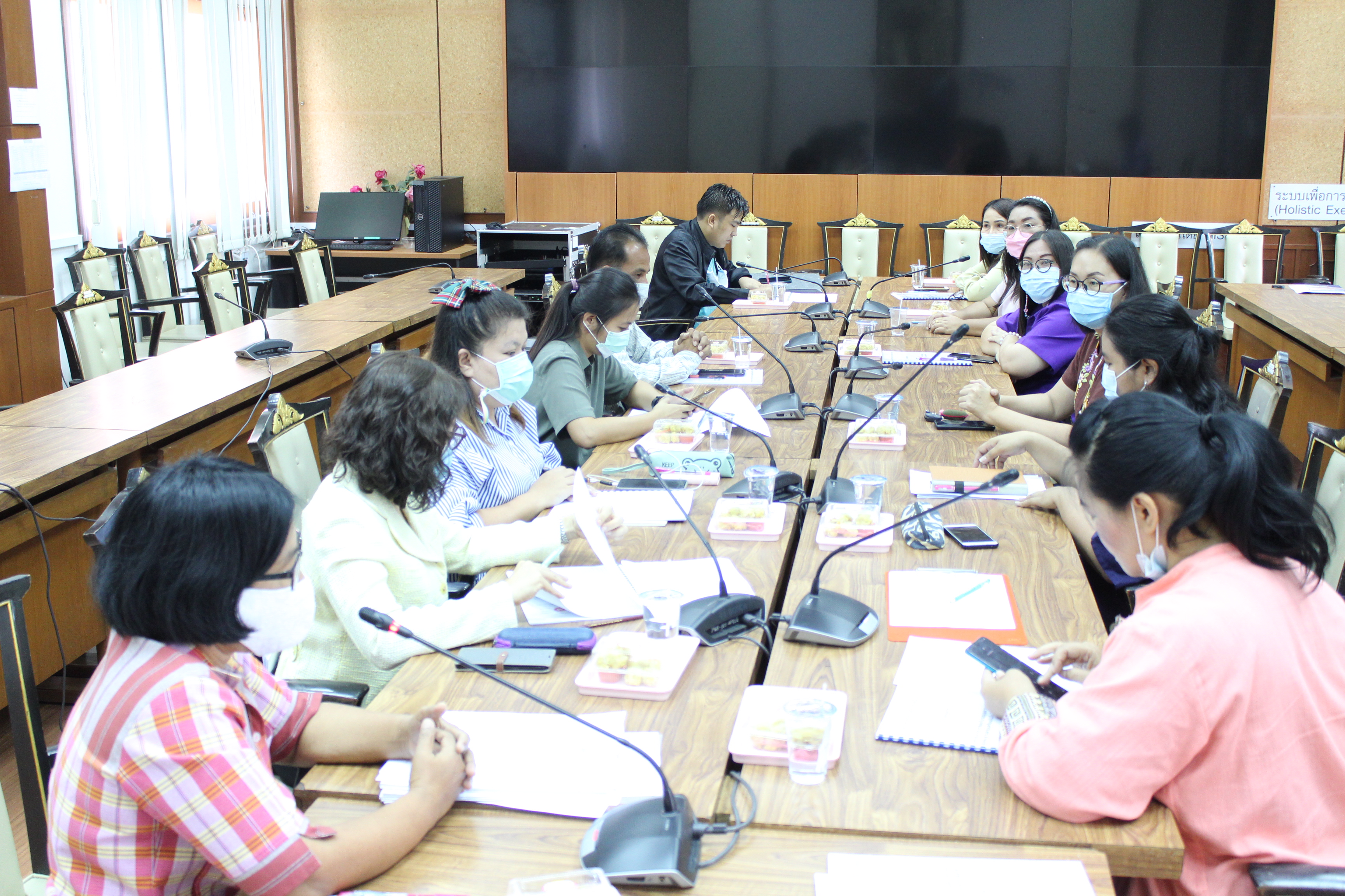 มรภ.สวนสุนันทา นำเสนอผลการจัดเก็บข้อมูล จปฐ. ด้วยเครื่องมืออิเล็กทรอนิกส์ ปี 2563