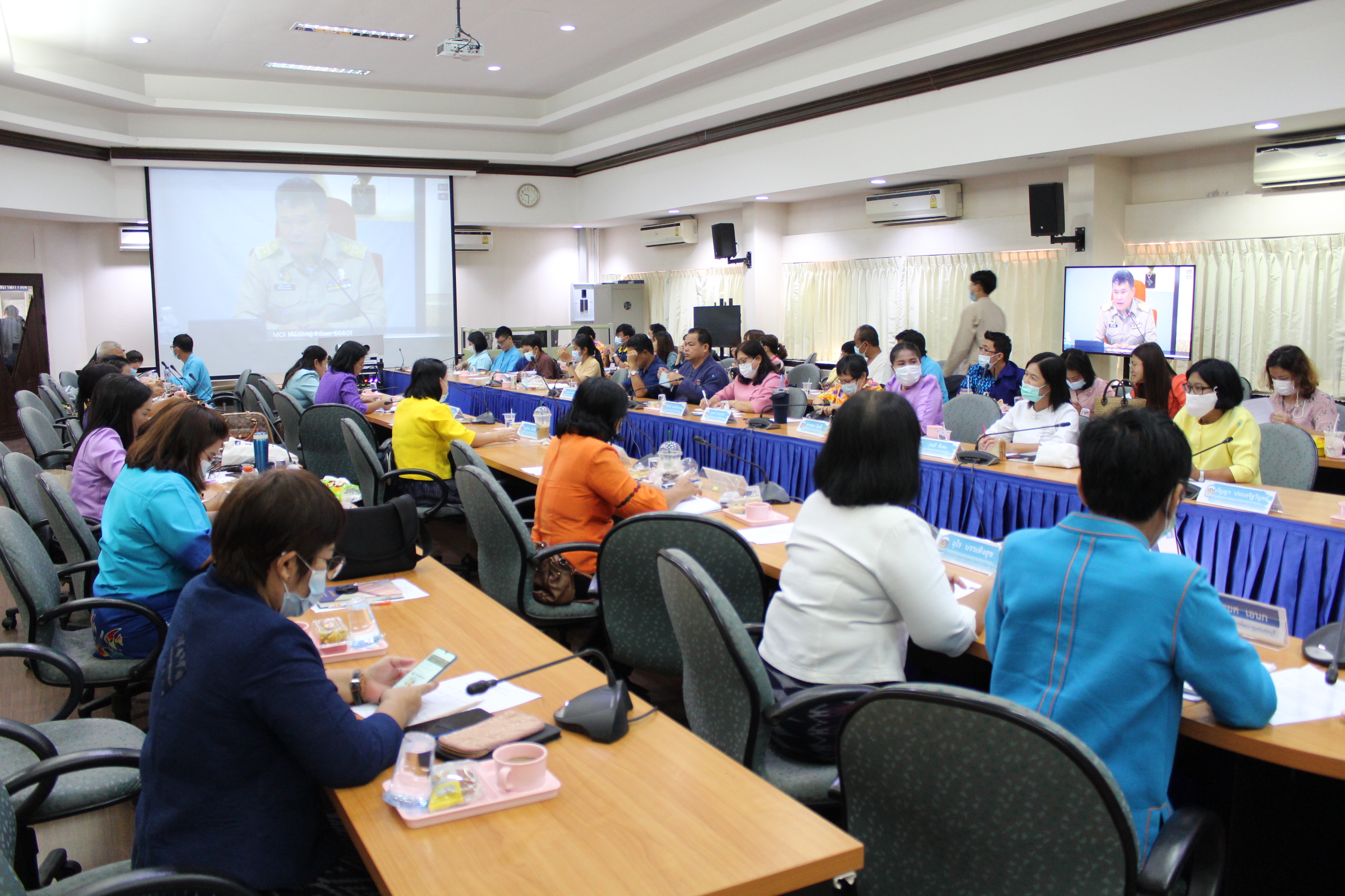 การประชุมกรมการพัฒนาชุมชน ครั้งที่ 3/2564