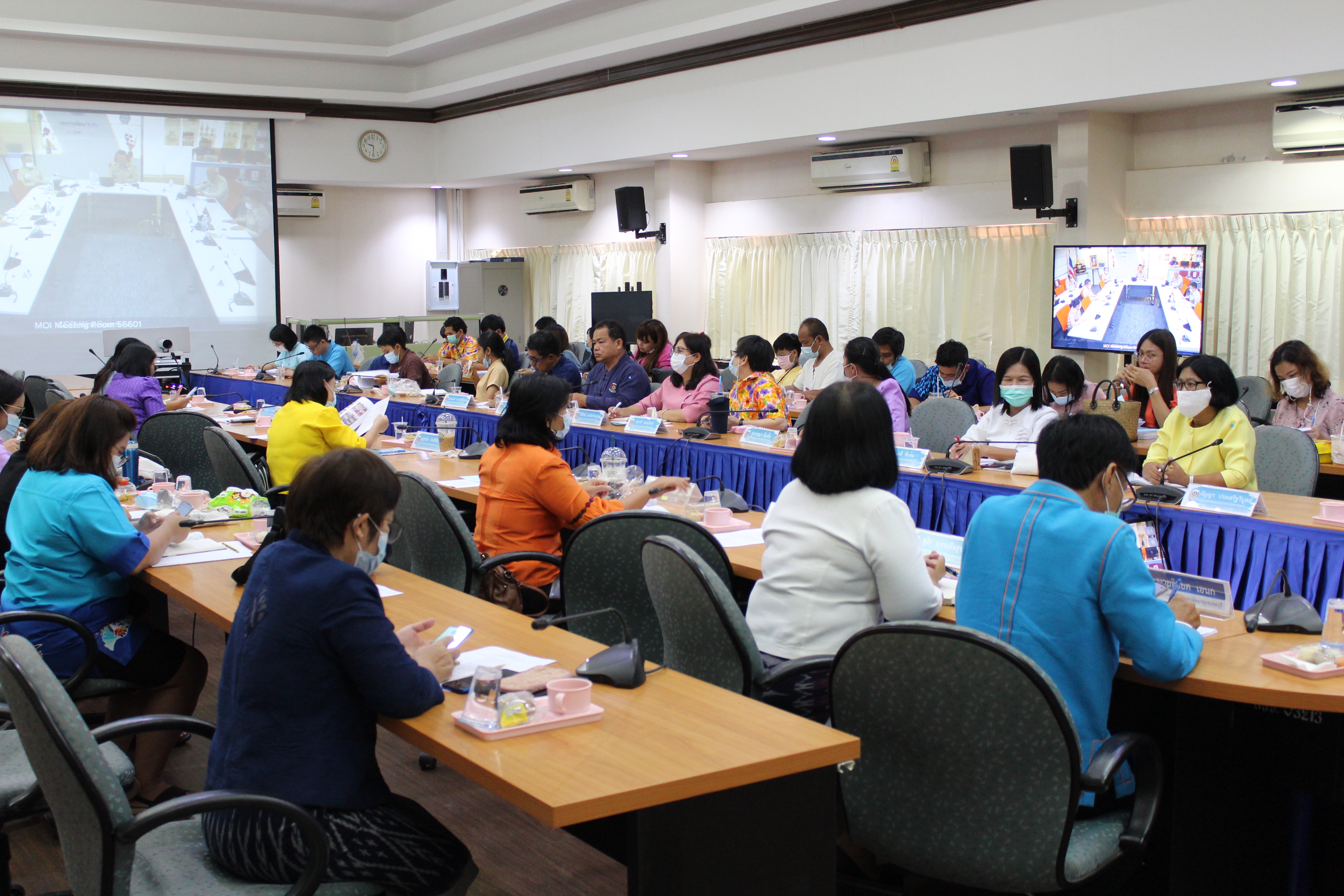 การประชุมกรมการพัฒนาชุมชน ครั้งที่ 3/2564