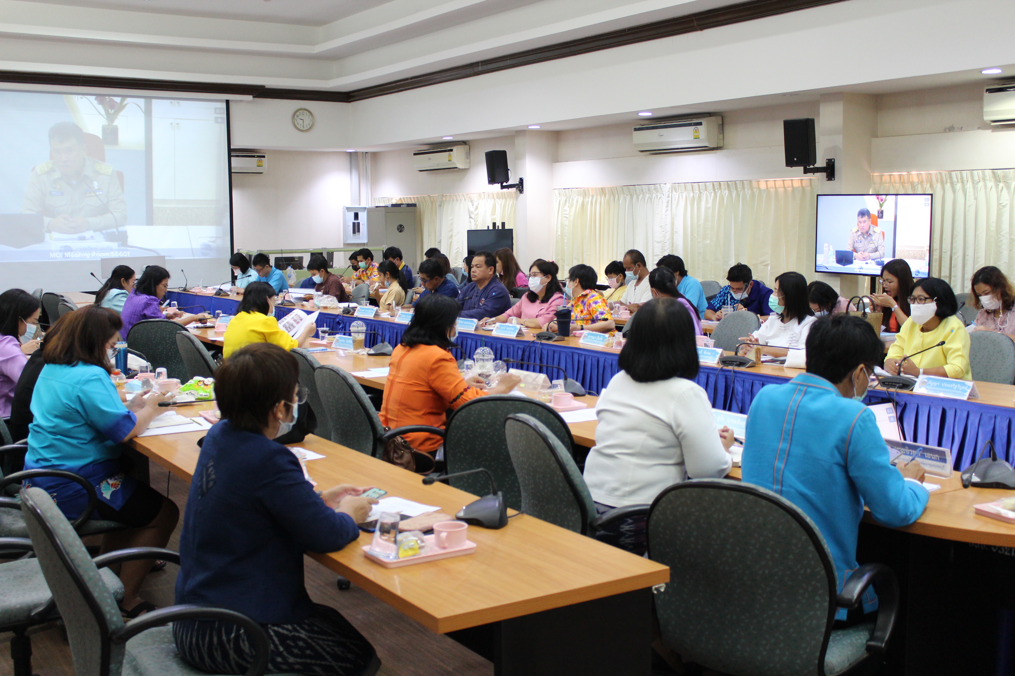 การประชุมกรมการพัฒนาชุมชน ครั้งที่ 3/2564