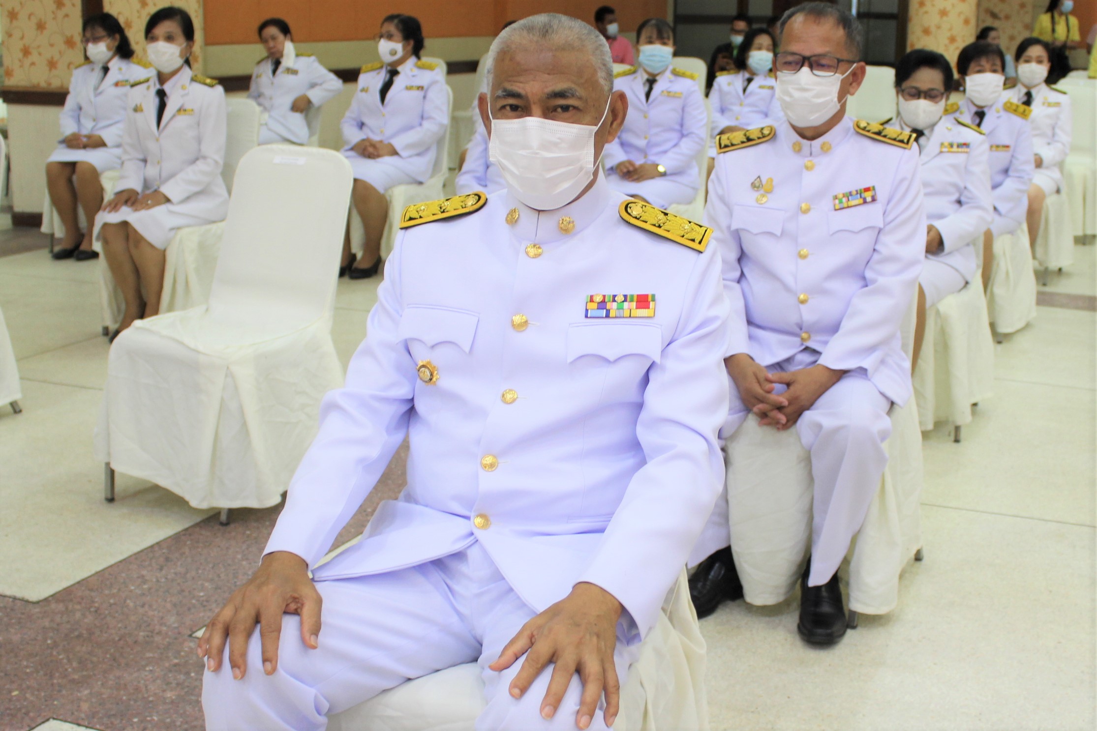 พิธีรับพระราชทานเครื่องราชอิสริยาภรณ์ ชั้นสายสะพาย ประจำปี 2563