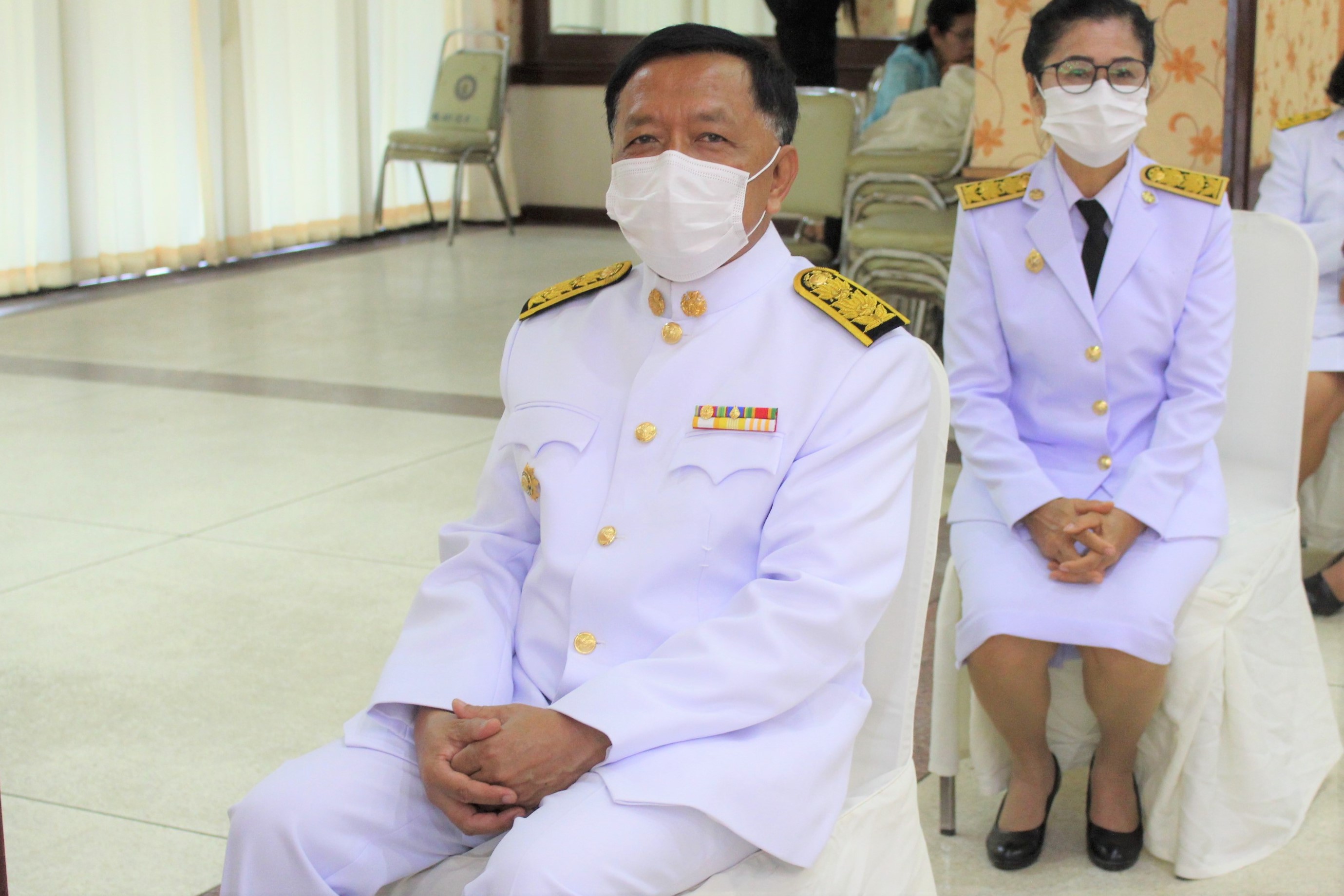 พิธีรับพระราชทานเครื่องราชอิสริยาภรณ์ ชั้นสายสะพาย ประจำปี 2563