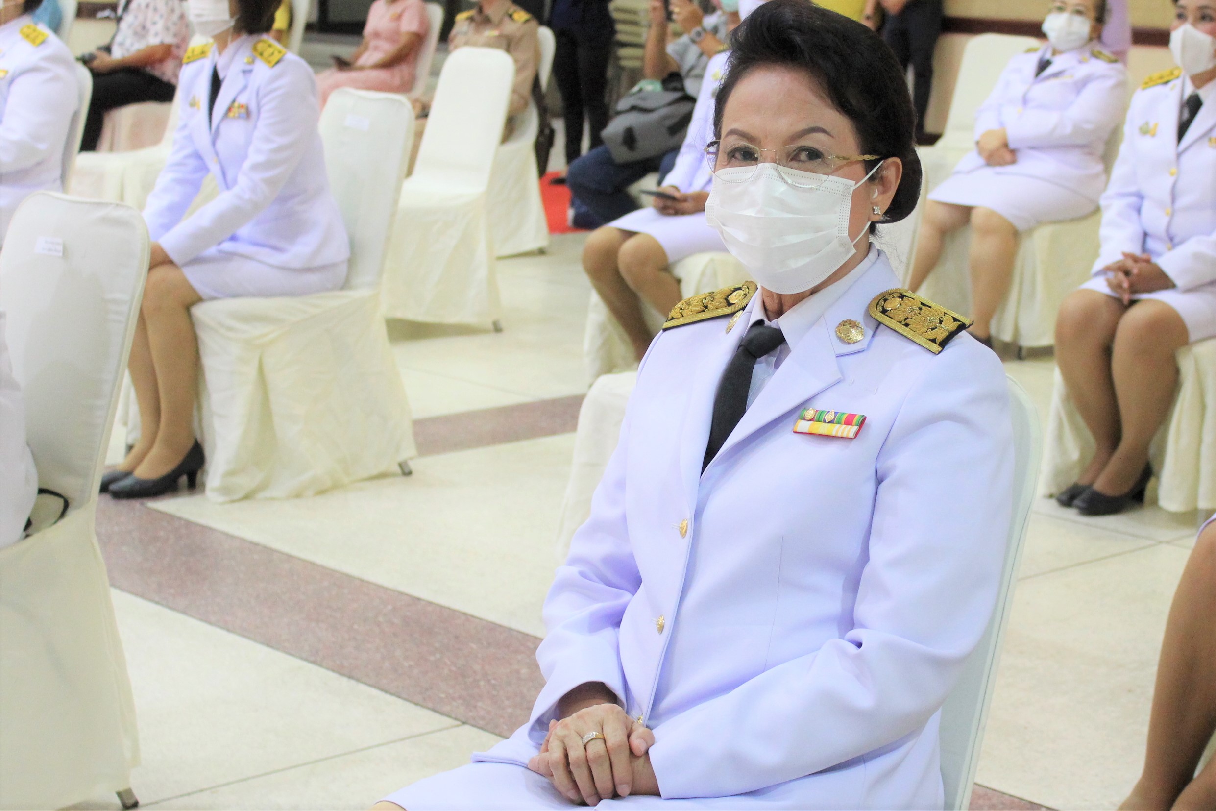 พิธีรับพระราชทานเครื่องราชอิสริยาภรณ์ ชั้นสายสะพาย ประจำปี 2563