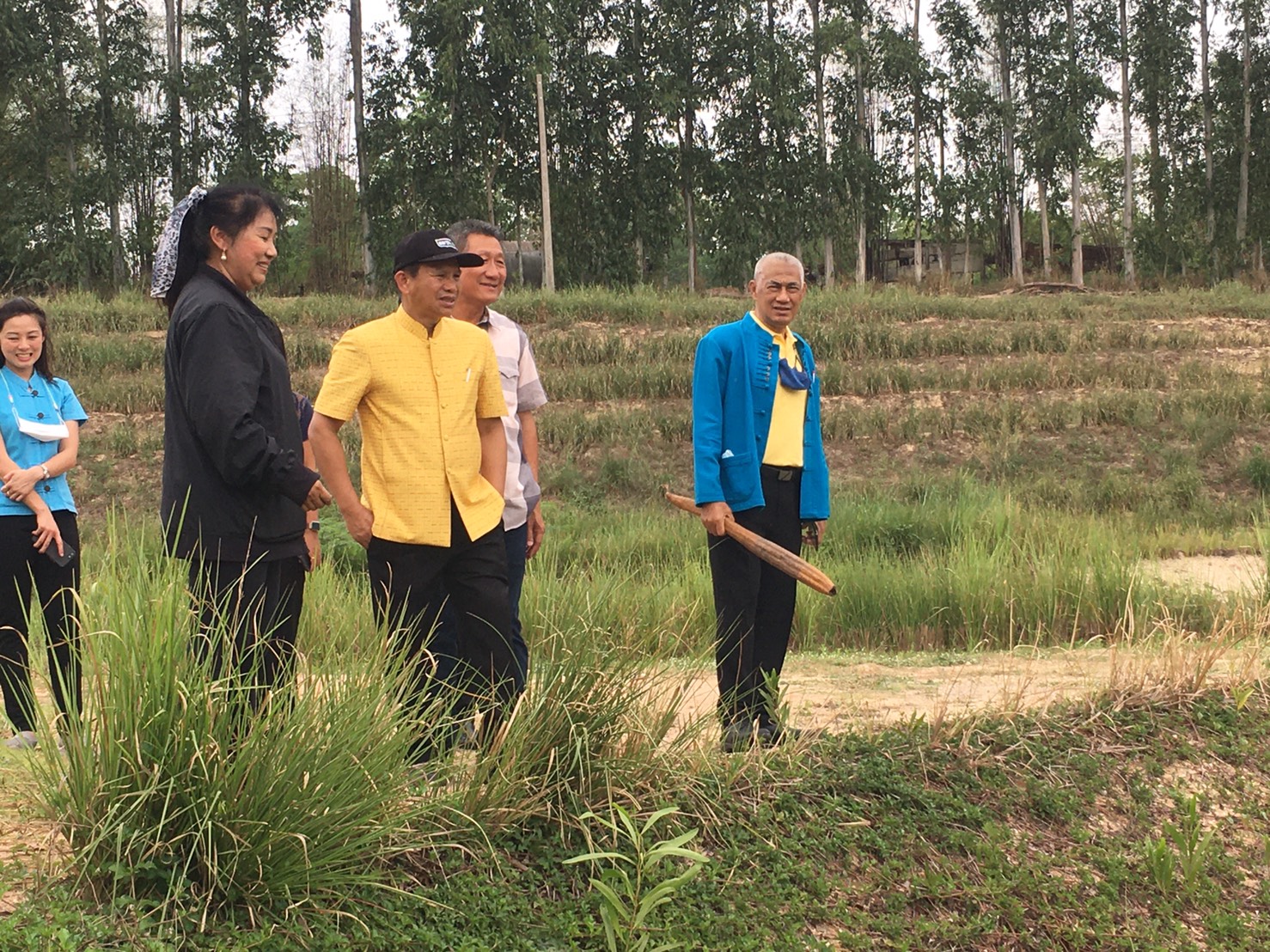 รองอธิบดี พช. ลงพื้นที่เยี่ยมชม “โคก หนอง นา โมเดล” อ.ศรีราชา จ.ชลบุรี