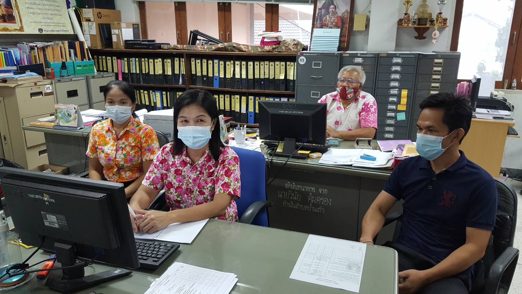 ประชุมชี้แจง เร่งรัด กำกับ ติดตามการดำเนินงานกองทุนพัฒนาบทบาทสตรี ครั้งที่ 4/2564