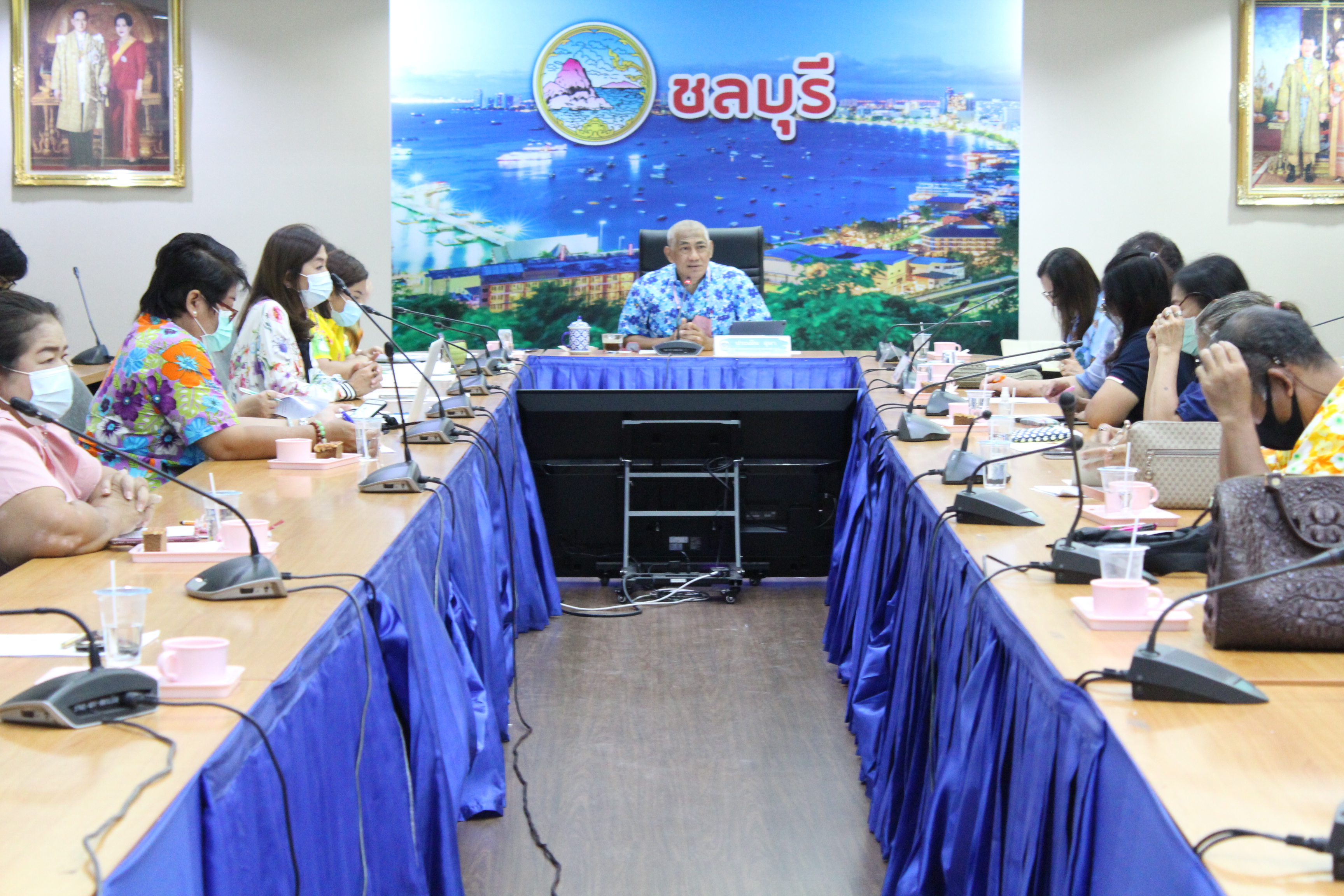 ประชุมวางแผนการขับเคลื่อนงานโครงการ OTOP CHONBURI FAIR 2021