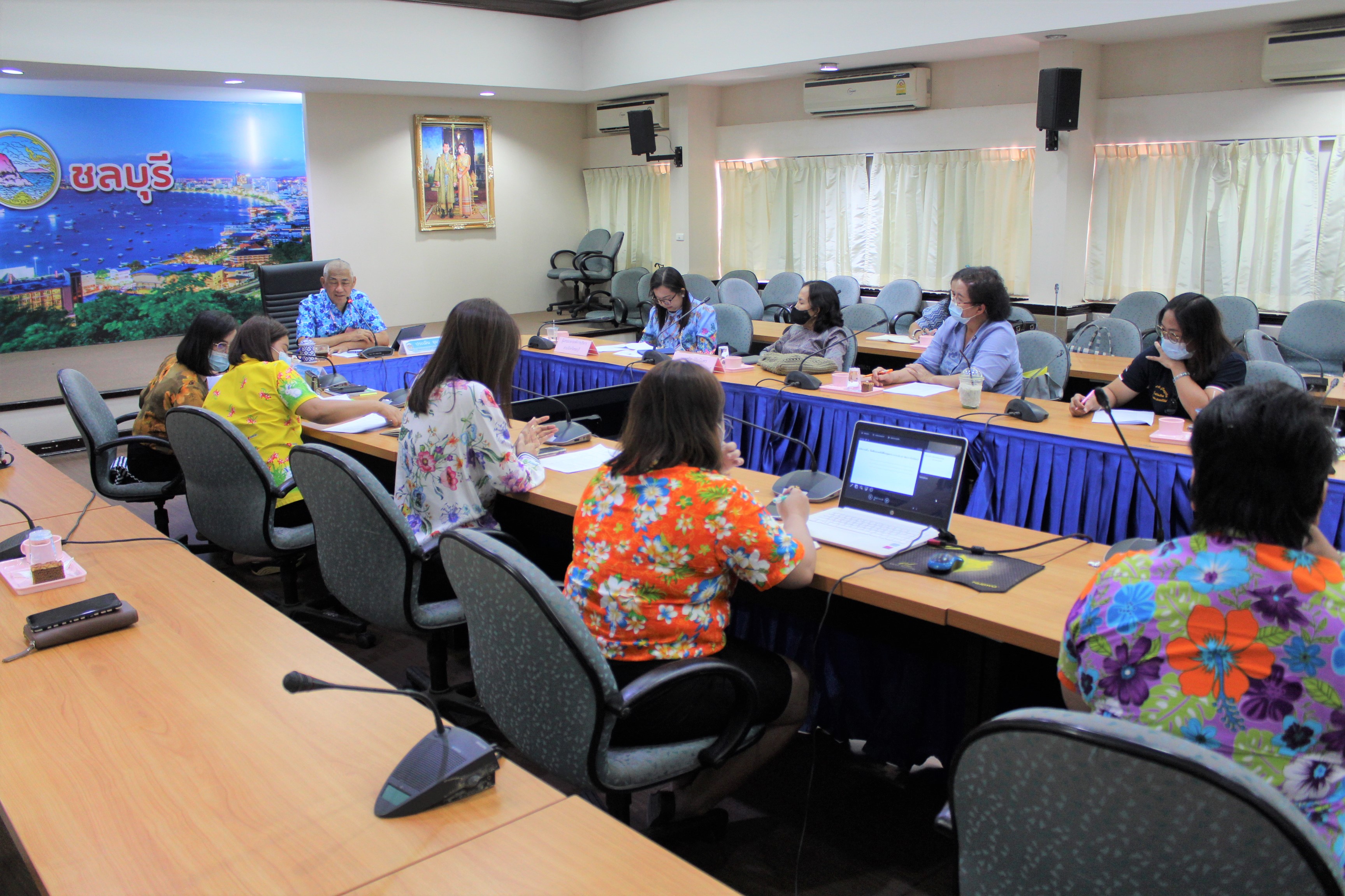 ประชุมวางแผนการขับเคลื่อนงานโครงการ OTOP CHONBURI FAIR 2021