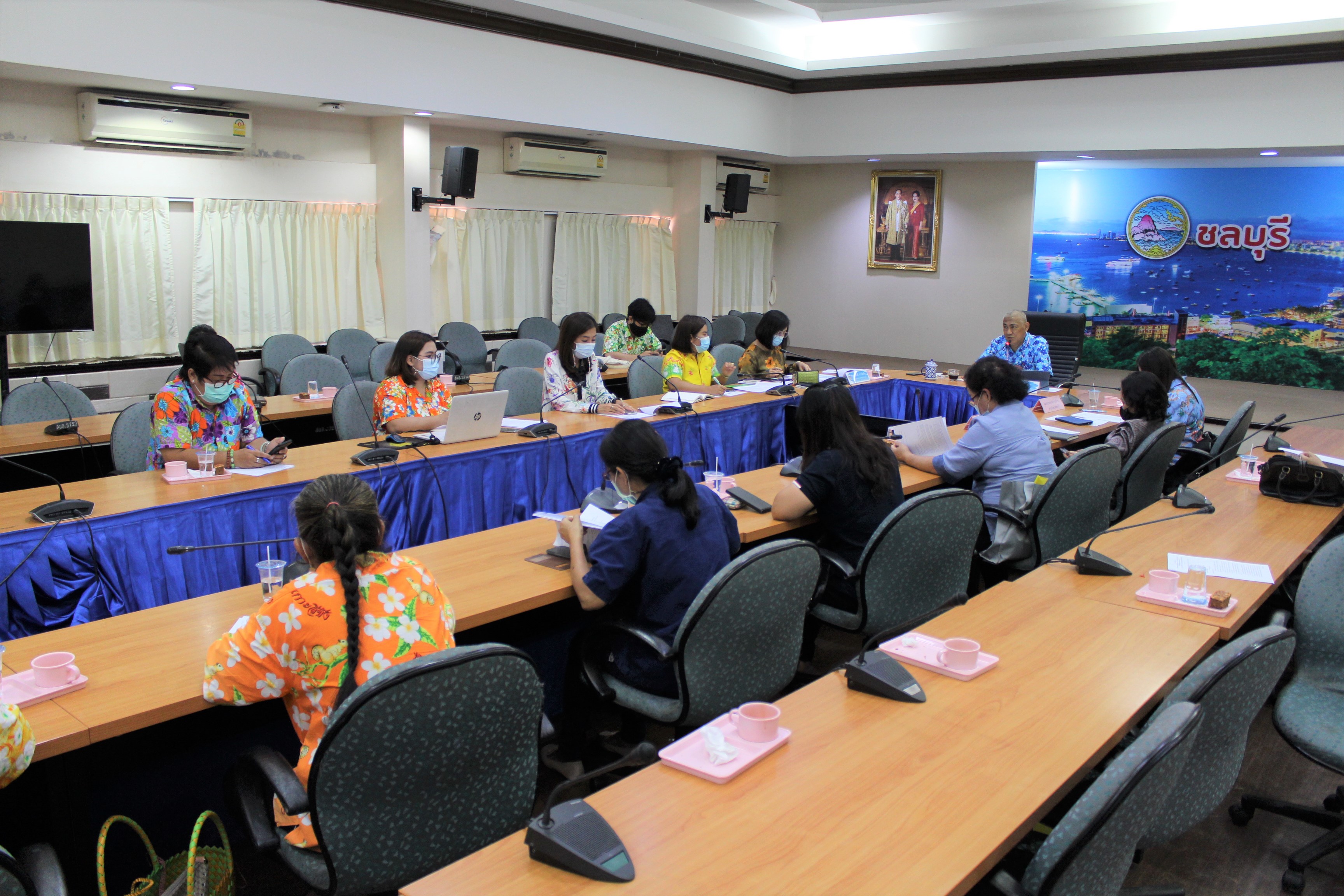 ประชุมวางแผนการขับเคลื่อนงานโครงการ OTOP CHONBURI FAIR 2021