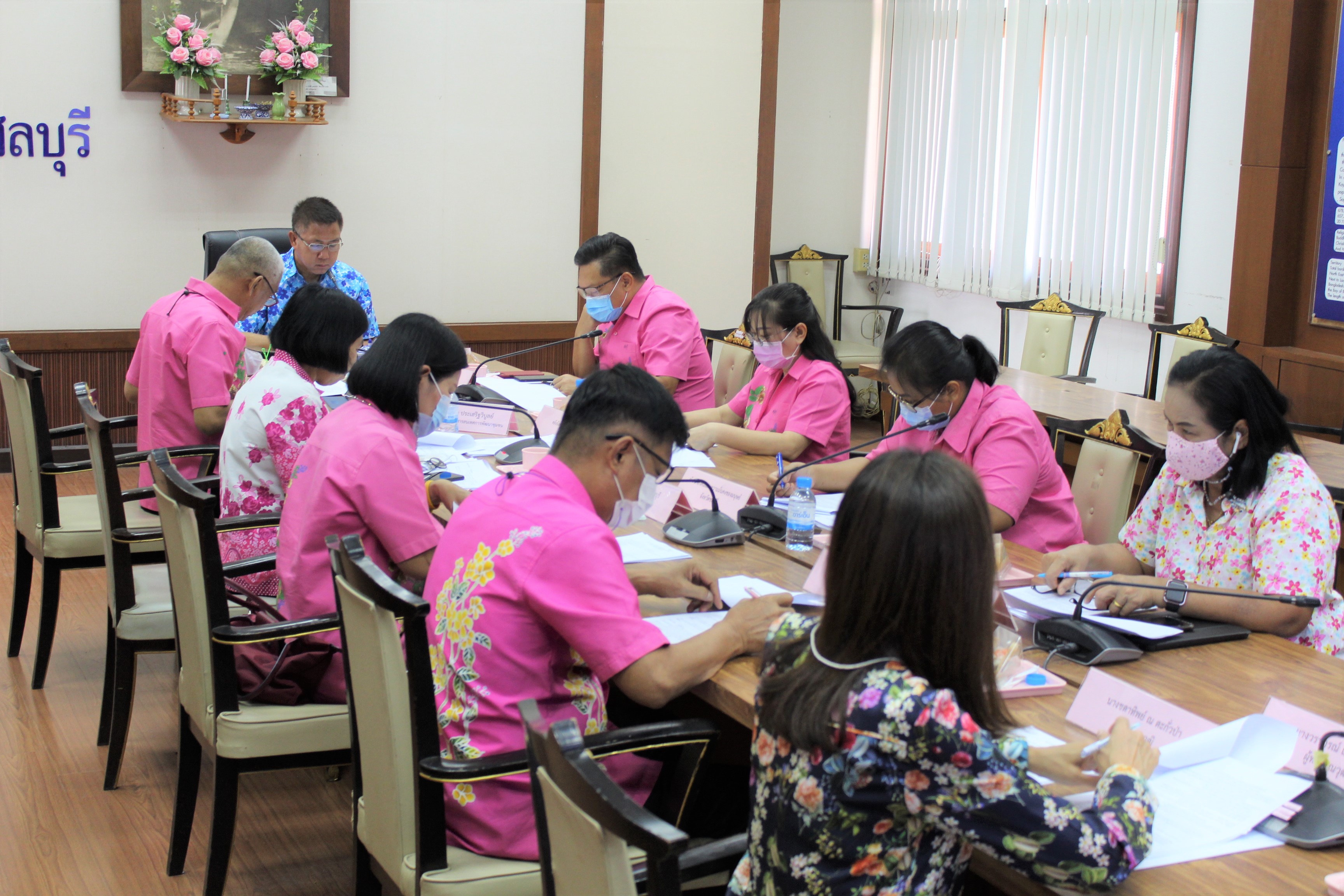 ประชุมคณะอนุกรรมการบริหารกองทุนพัฒนาบทบาทสตรีจังหวัดชลบุรี ครั้งที่ 5/2564