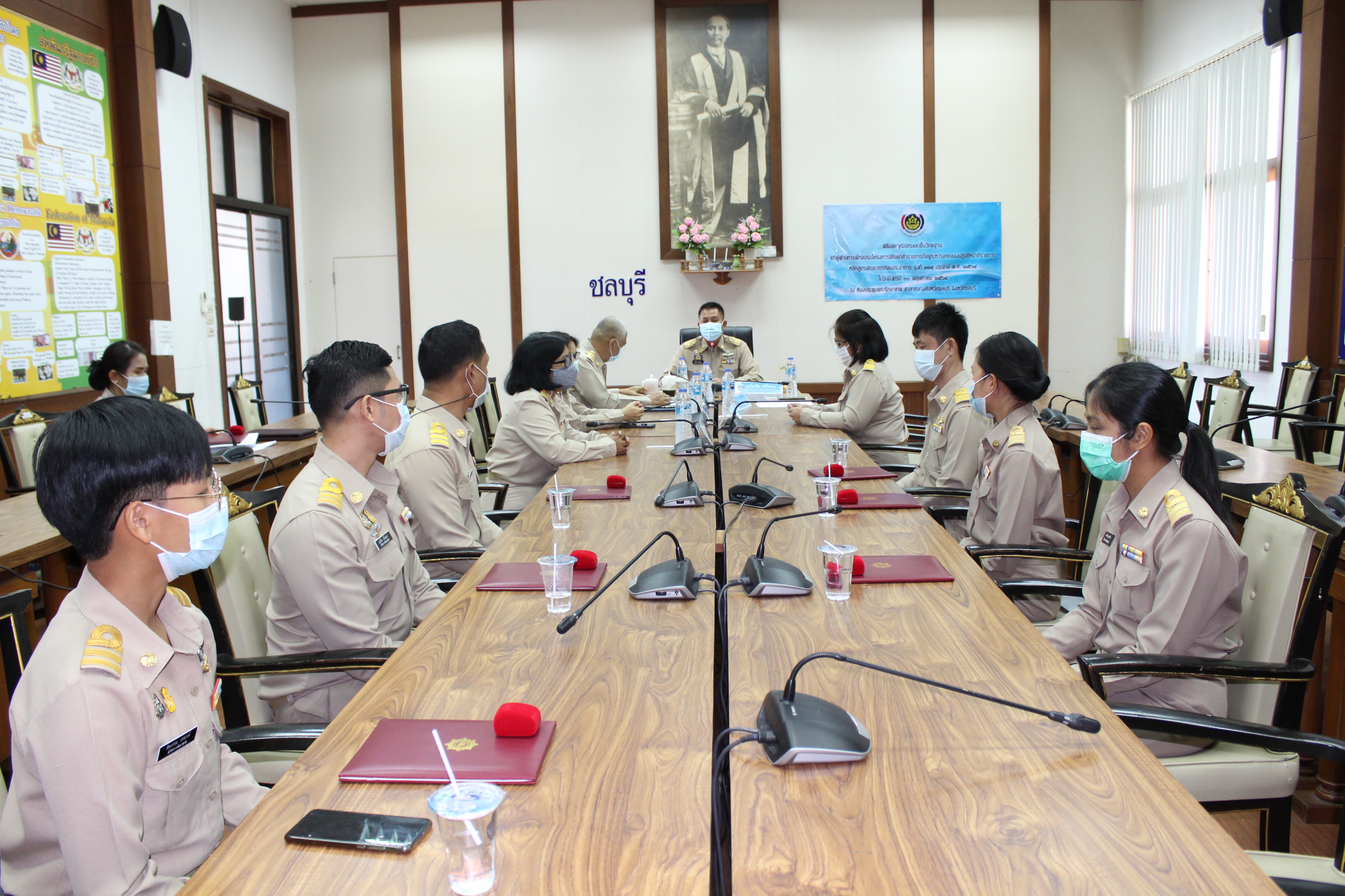 พิธีมอบวุฒิบัตรและเข็มวิทยฐานะพัฒนากร รุ่นที่ 114