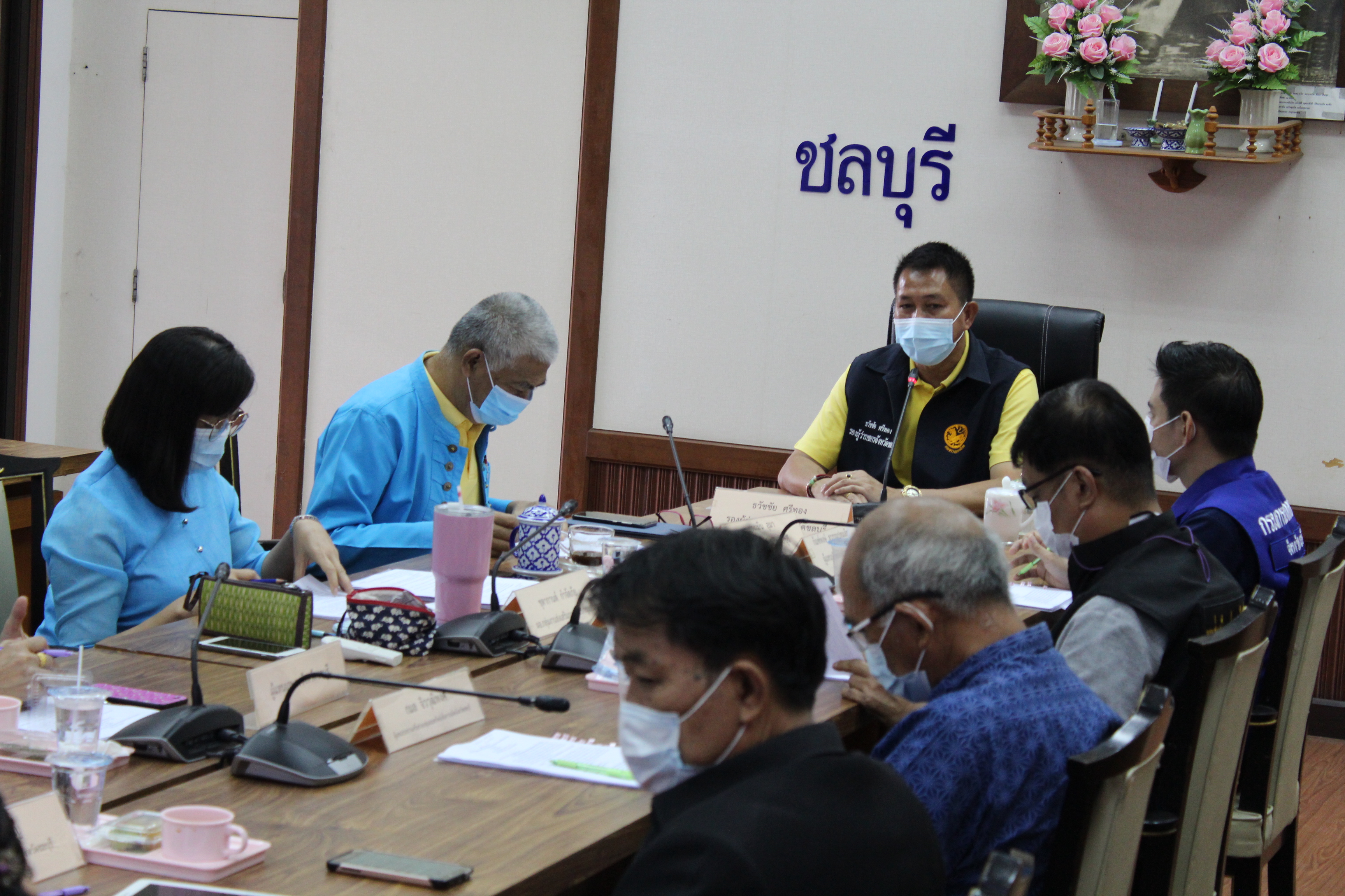 การประชุมคณะกรรมการคัดสรรกิจกรรมพัฒนาชุมชนดีเด่นระดับจังหวัด และโครงการเชิดชูเกียรติกองทุนพัฒนาบทบาทสตรี ประจำปี 2564