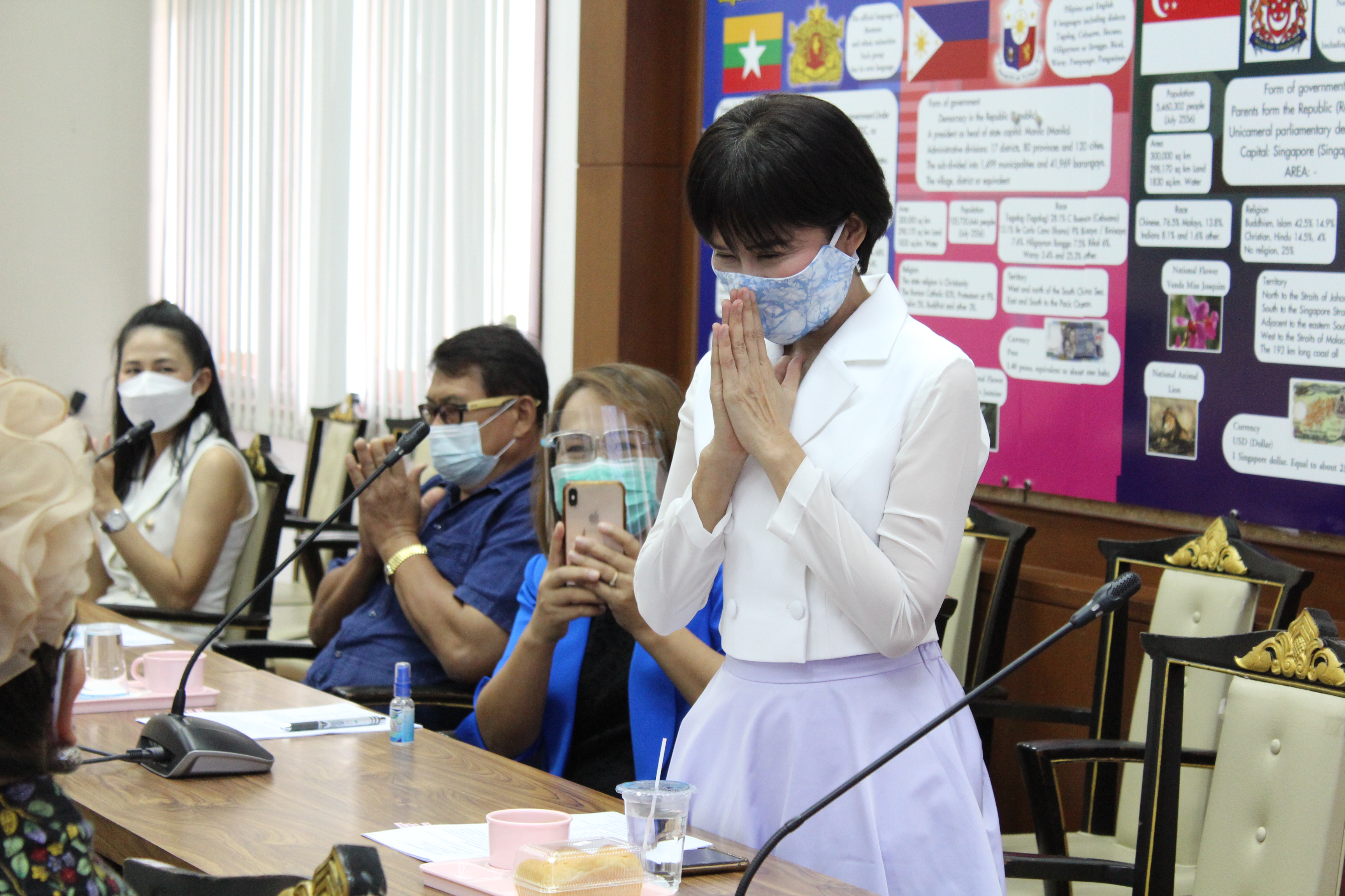 การประชุมคนดีศรีเมืองชลจังหวัดชลบุรี ครั้งที่ 1/2564