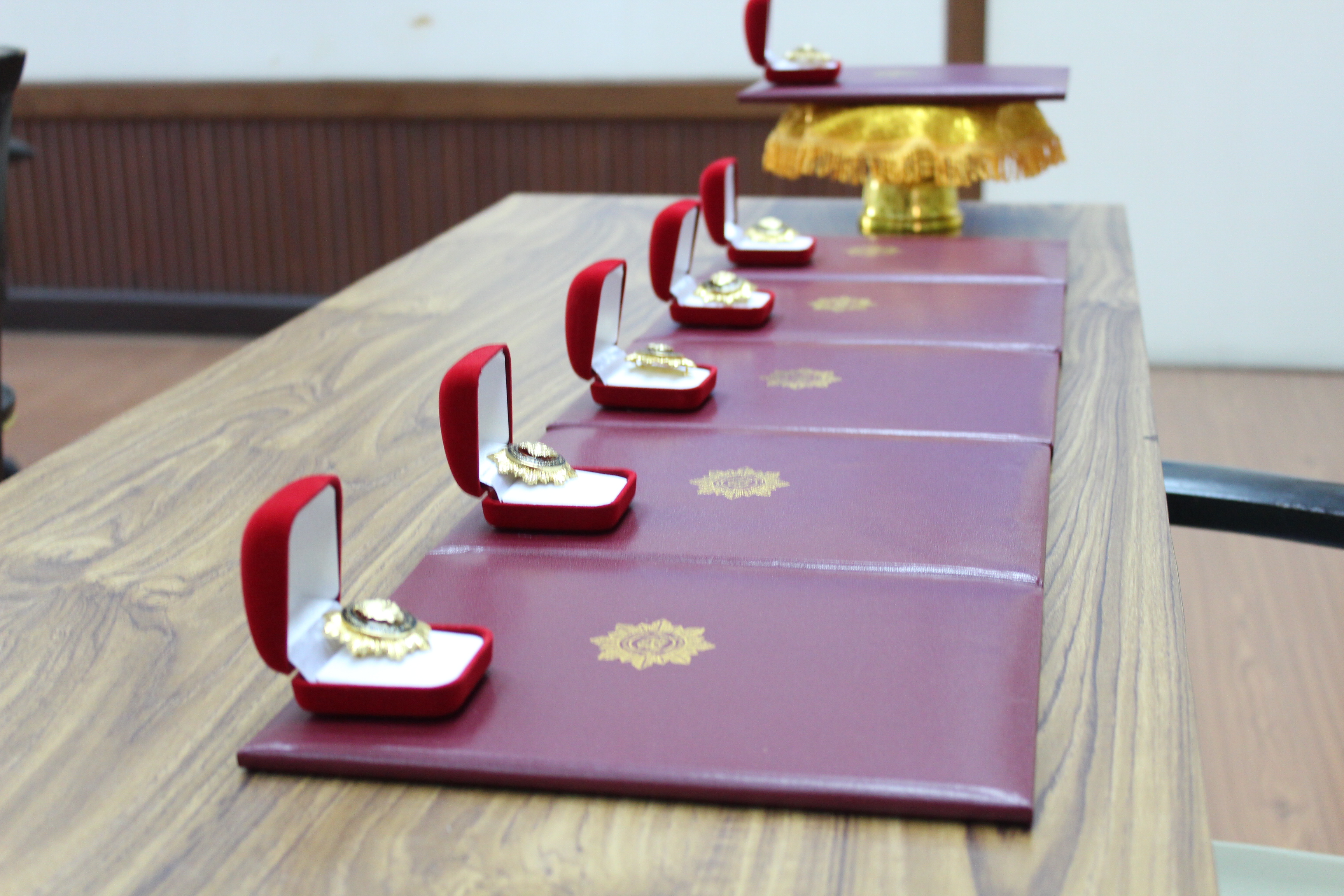 พิธีมอบวุฒิบัตรและเข็มวิทยฐานะพัฒนากร รุ่นที่ 114