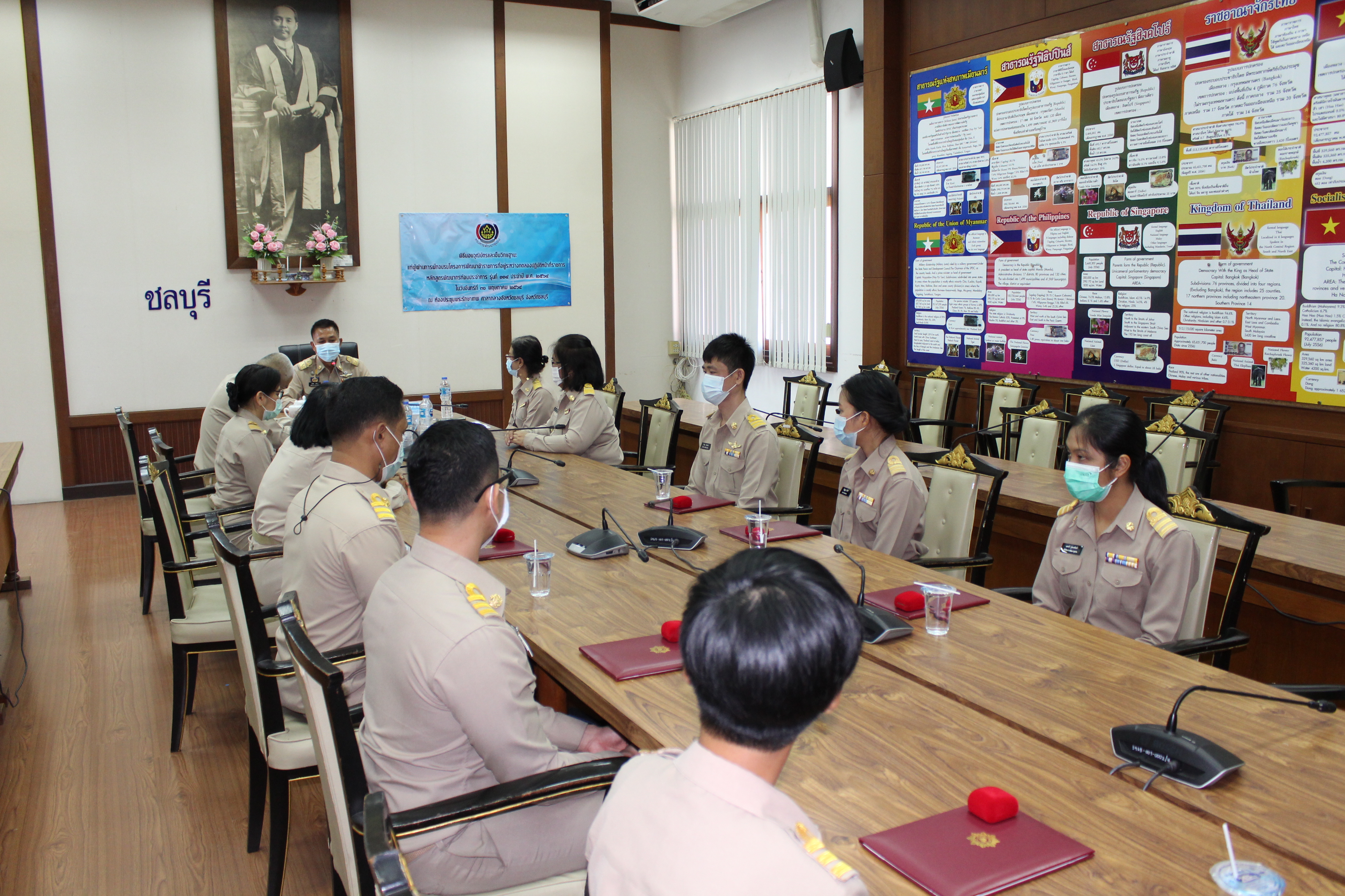 พิธีมอบวุฒิบัตรและเข็มวิทยฐานะพัฒนากร รุ่นที่ 114