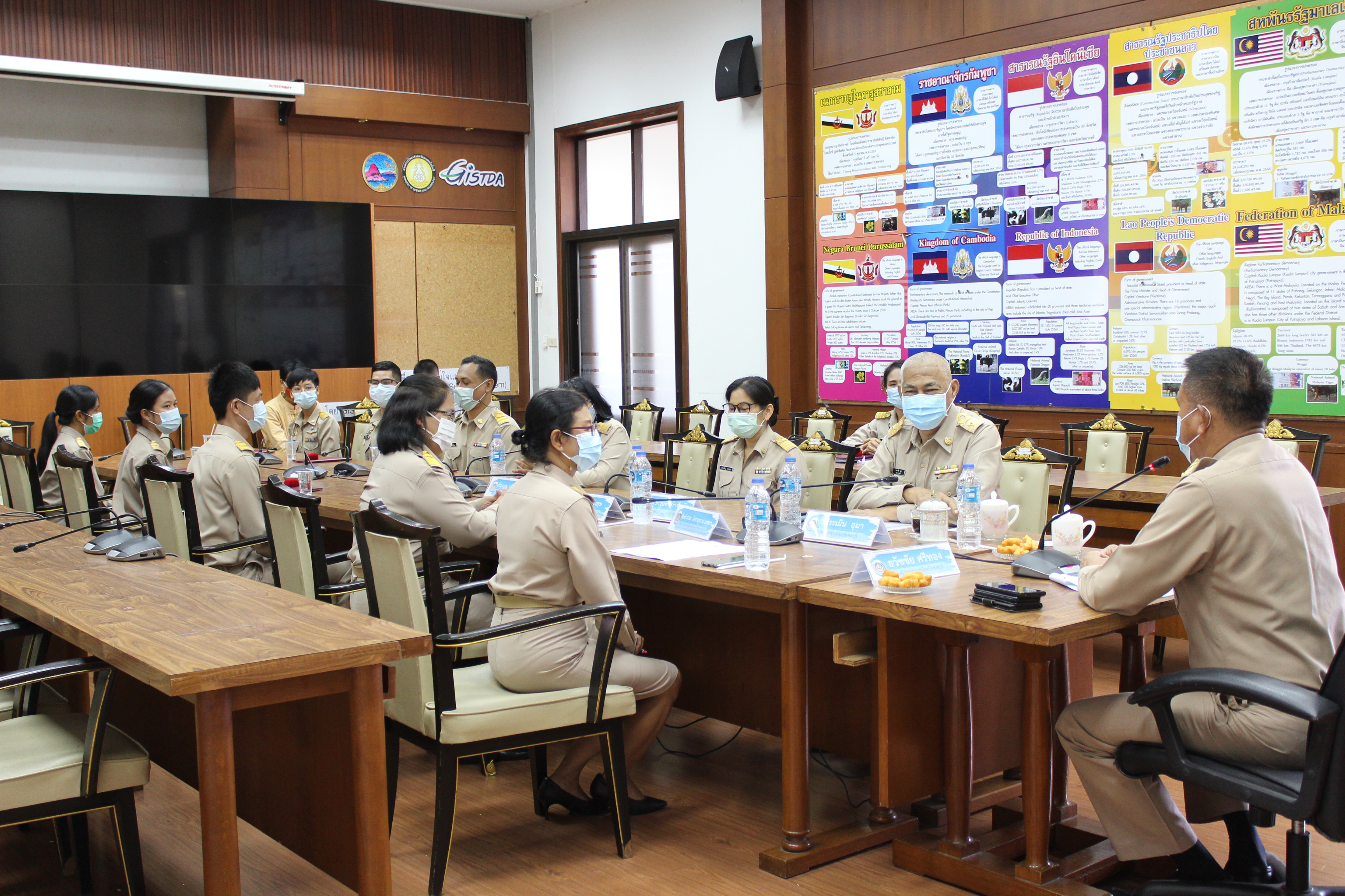 พิธีมอบวุฒิบัตรและเข็มวิทยฐานะพัฒนากร รุ่นที่ 114