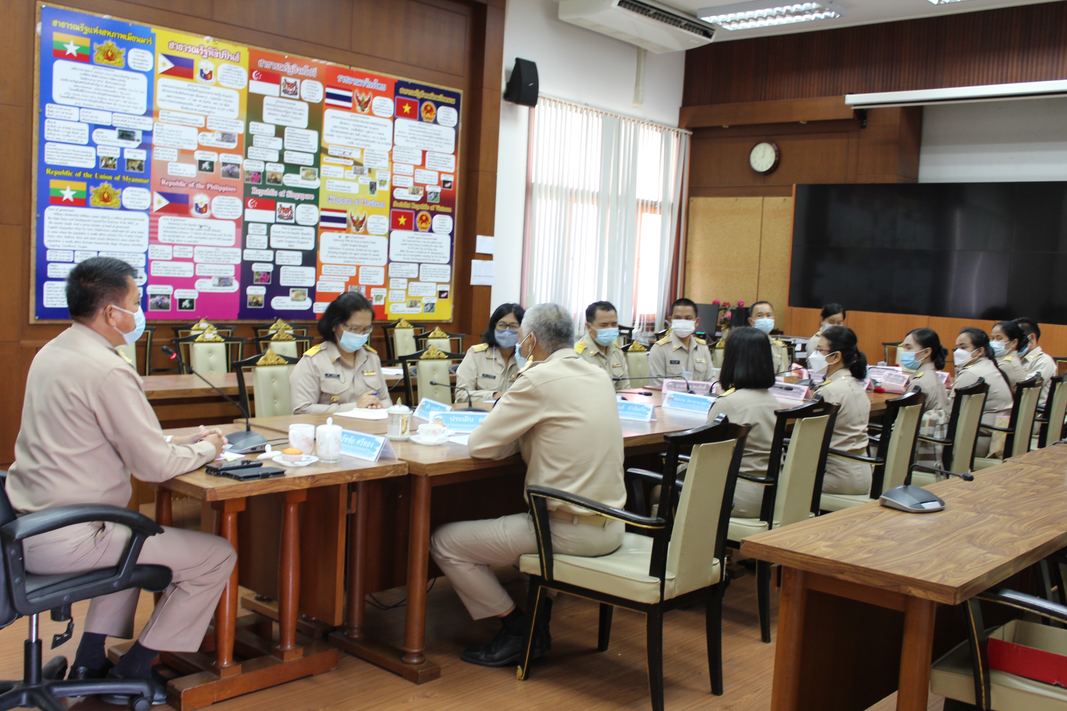 พิธีมอบวุฒิบัตรและเข็มวิทยฐานะ พัฒนากรรุ่นที่ 116