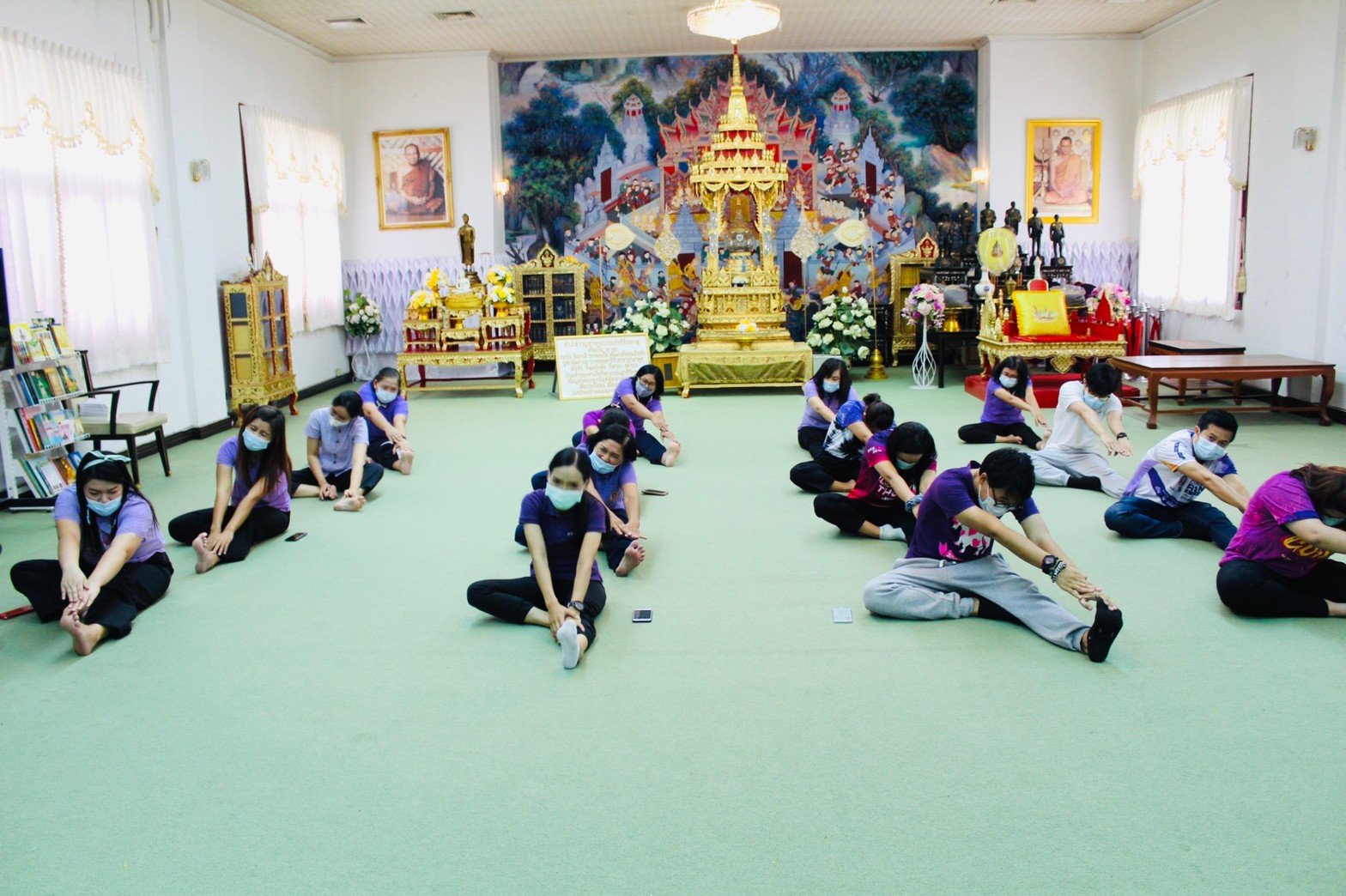 สพจ.ชลบุรี ทำกิจกรรมเสริมสร้างความผาสุกในองค์กร