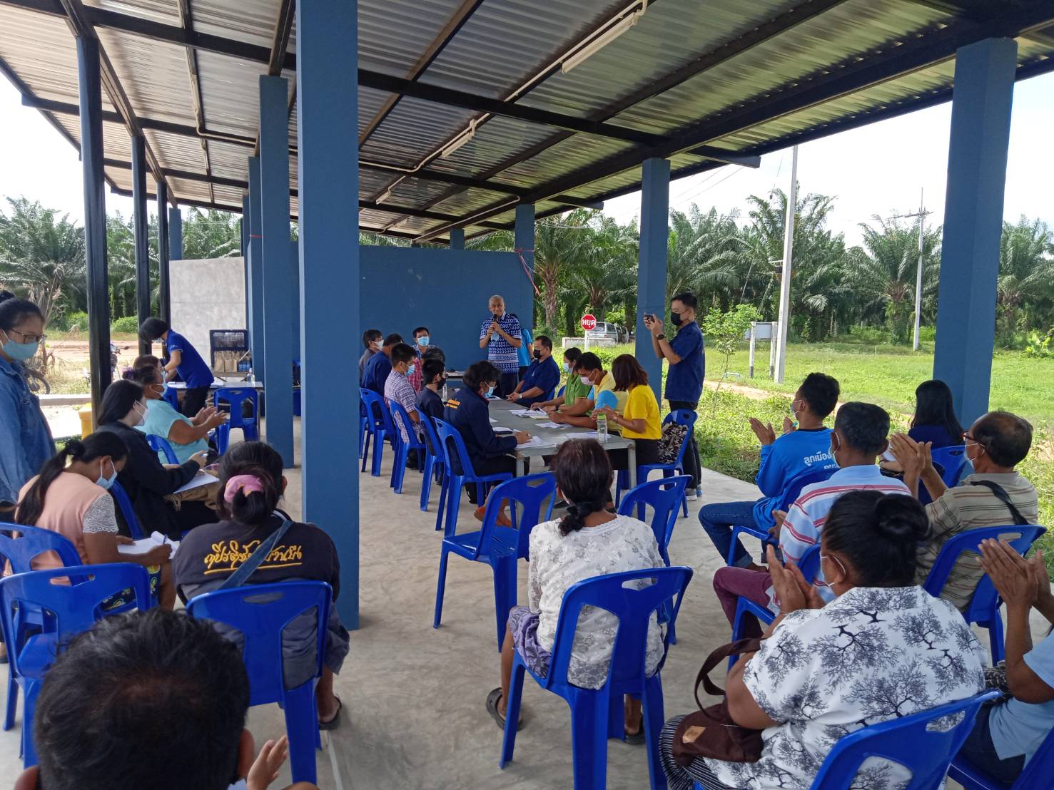 การประชุมคณะทำงานนโยบายที่ดินจังหวัดชลบุรี ด้านส่งเสริมพัฒนาอาชีพและการตลาด ประจำปีงบประมาณ พ.ศ. 2564