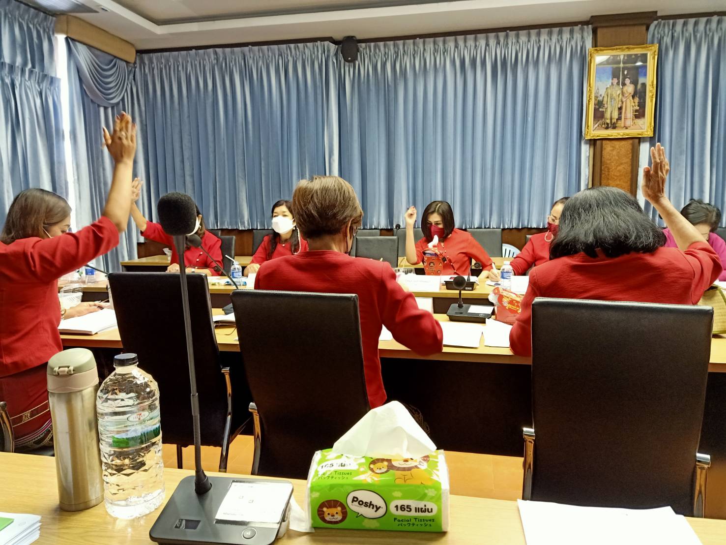 การประชุมคณะทำงานขับเคลื่อนกองทุนพัฒนาบทบาทสตรีจังหวัดชลบุรี ครั้งที่ 8/2564