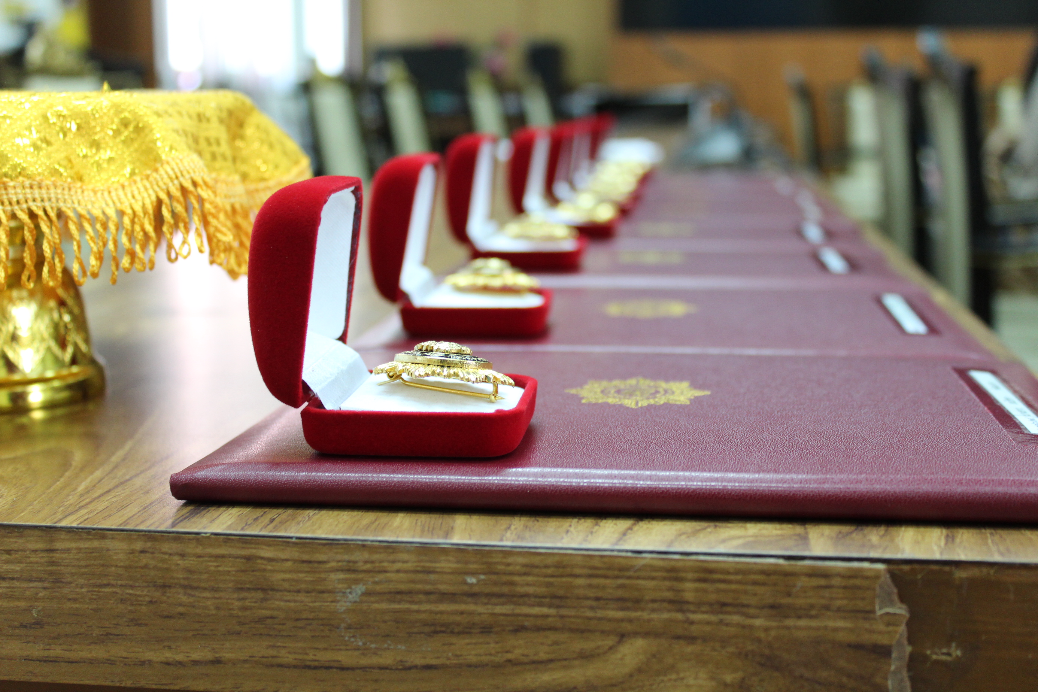 พิธีมอบวุฒิบัตรและเข็มวิทยฐานะ พัฒนากรรุ่นที่ 116