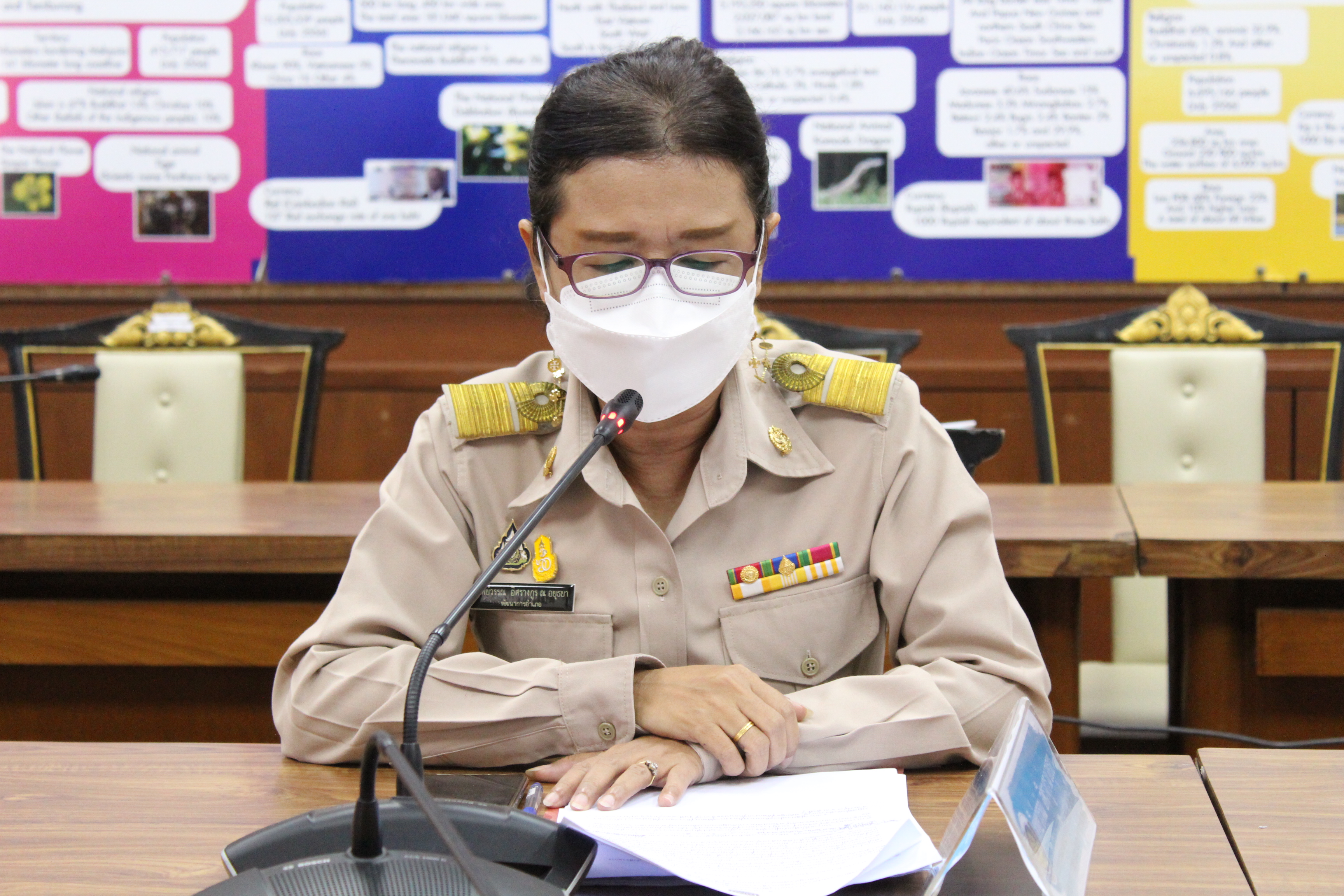 พิธีมอบวุฒิบัตรและเข็มวิทยฐานะ พัฒนากรรุ่นที่ 116