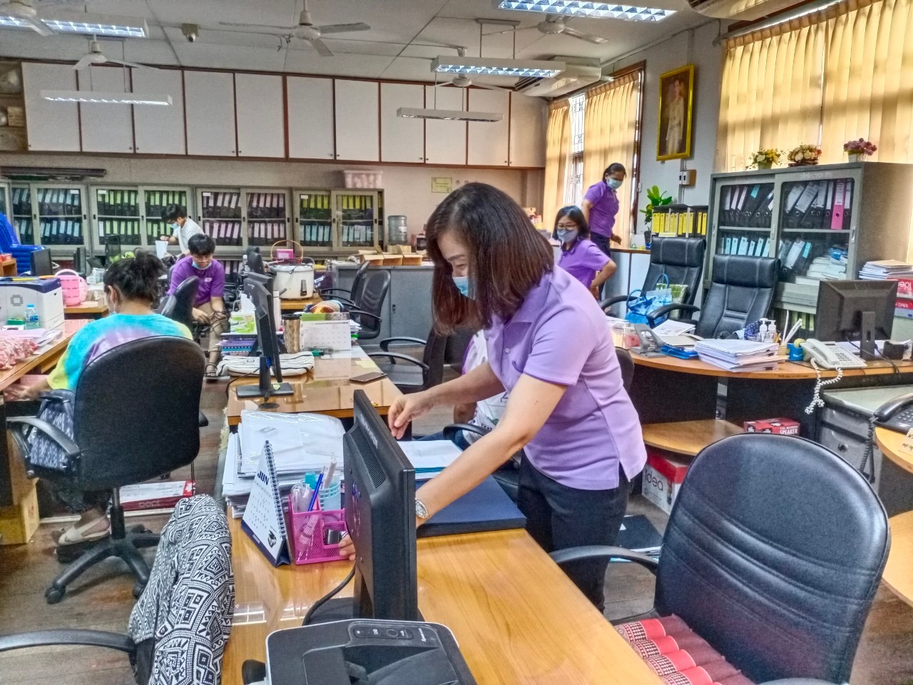 สพจ.ชลบุรี ทำกิจกรรมเสริมสร้างความผาสุกในองค์กร