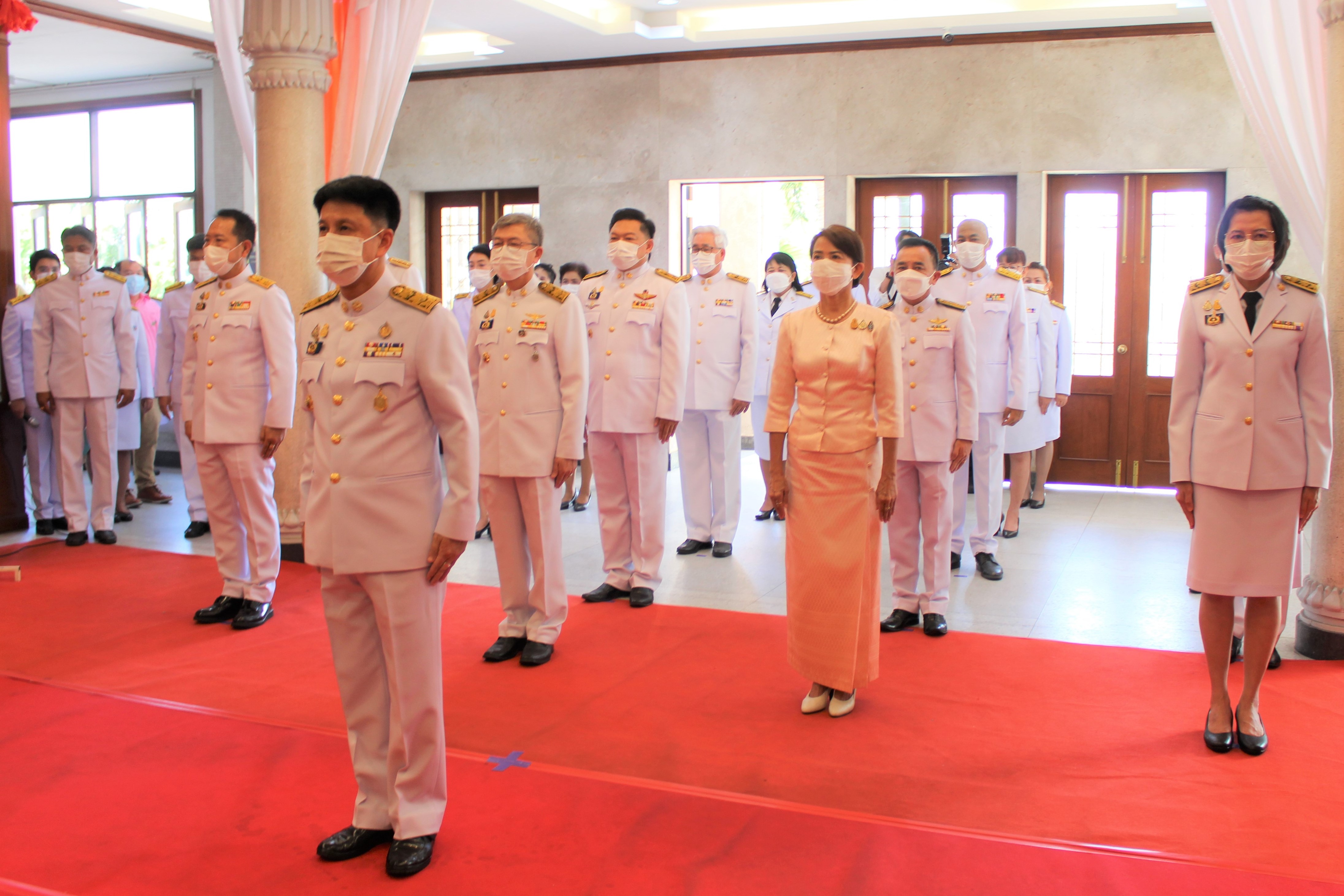 พิธีถวายพระพรชัยมงคลเนื่องในวันคล้ายวันประสูติ สมเด็จพระเจ้าน้องนางเธอ เจ้าฟ้าจุฬาภรณวลัยลักษณ์ อัครราชกุมารี กรมพระศรีสวางควัฒน วรขัตติยราชนารี วันที่ 4 กรกฎาคม 2564
