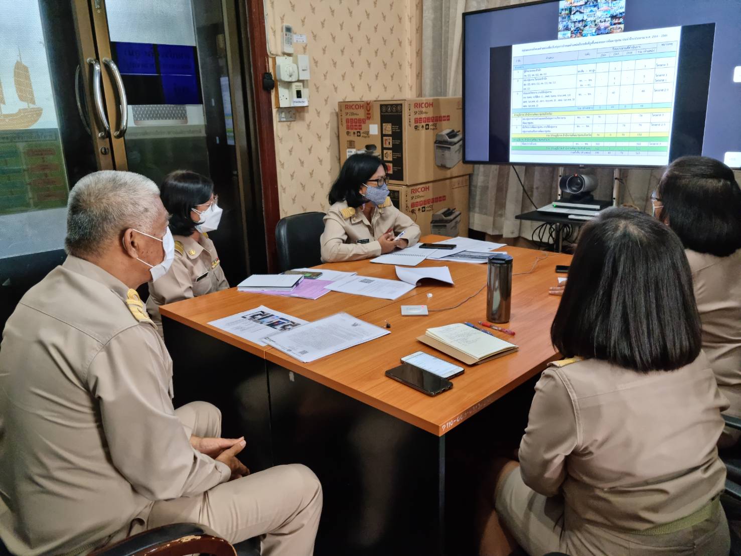 การประชุมทบทวนการบริหารกำลังคนในตำแหน่งนักวิชาการผู้ช่วยฯ