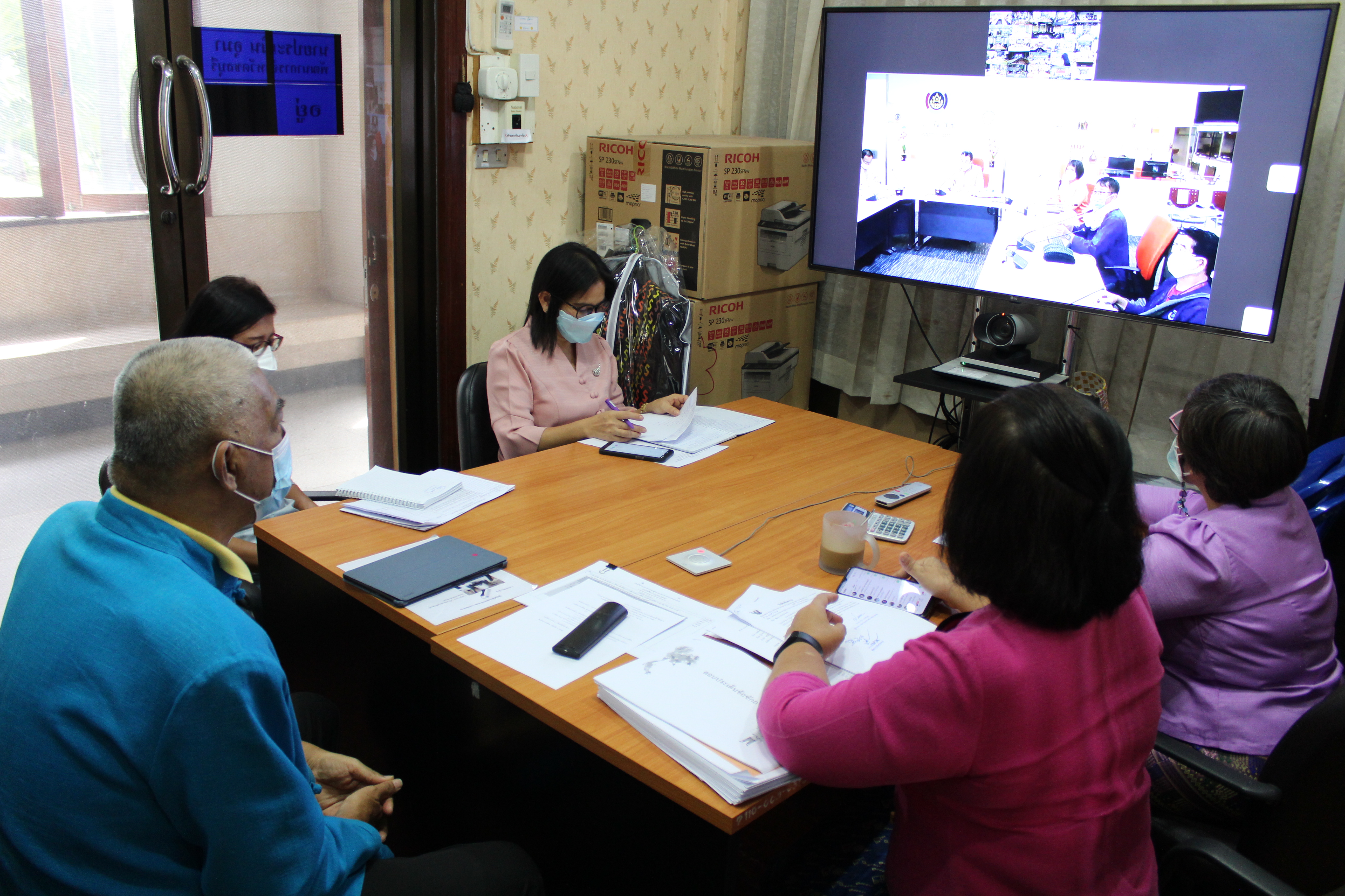 ประชุมสร้างความเข้าใจคู่มือการปฏิบัติงานกระบวนงาน การจัดซื้อ/จัดจ้าง โครงการ “โคก หนอง นา โมเดล”