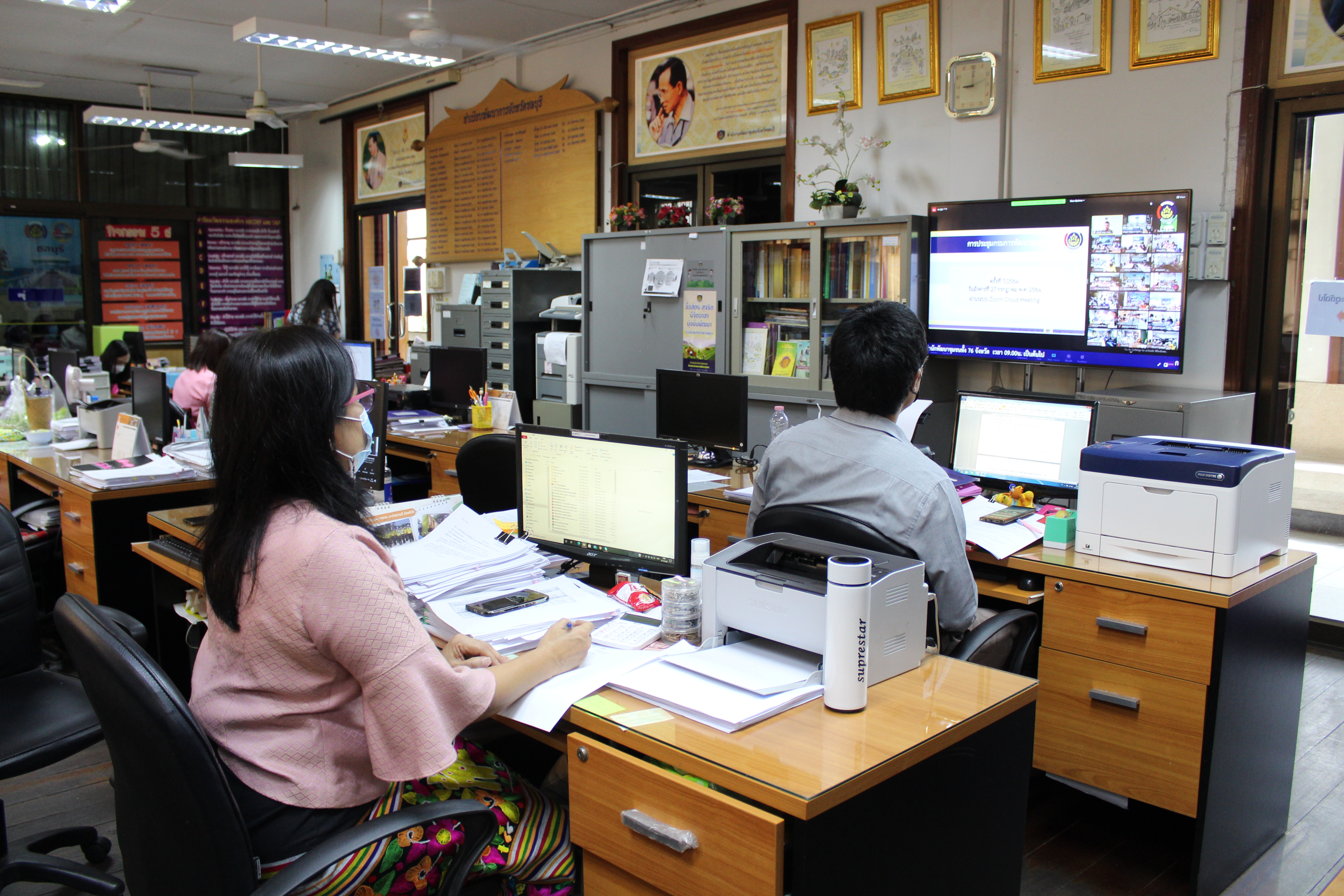 การประชุมกรมการพัฒนาชุมชน ครั้งที่ 7/2564