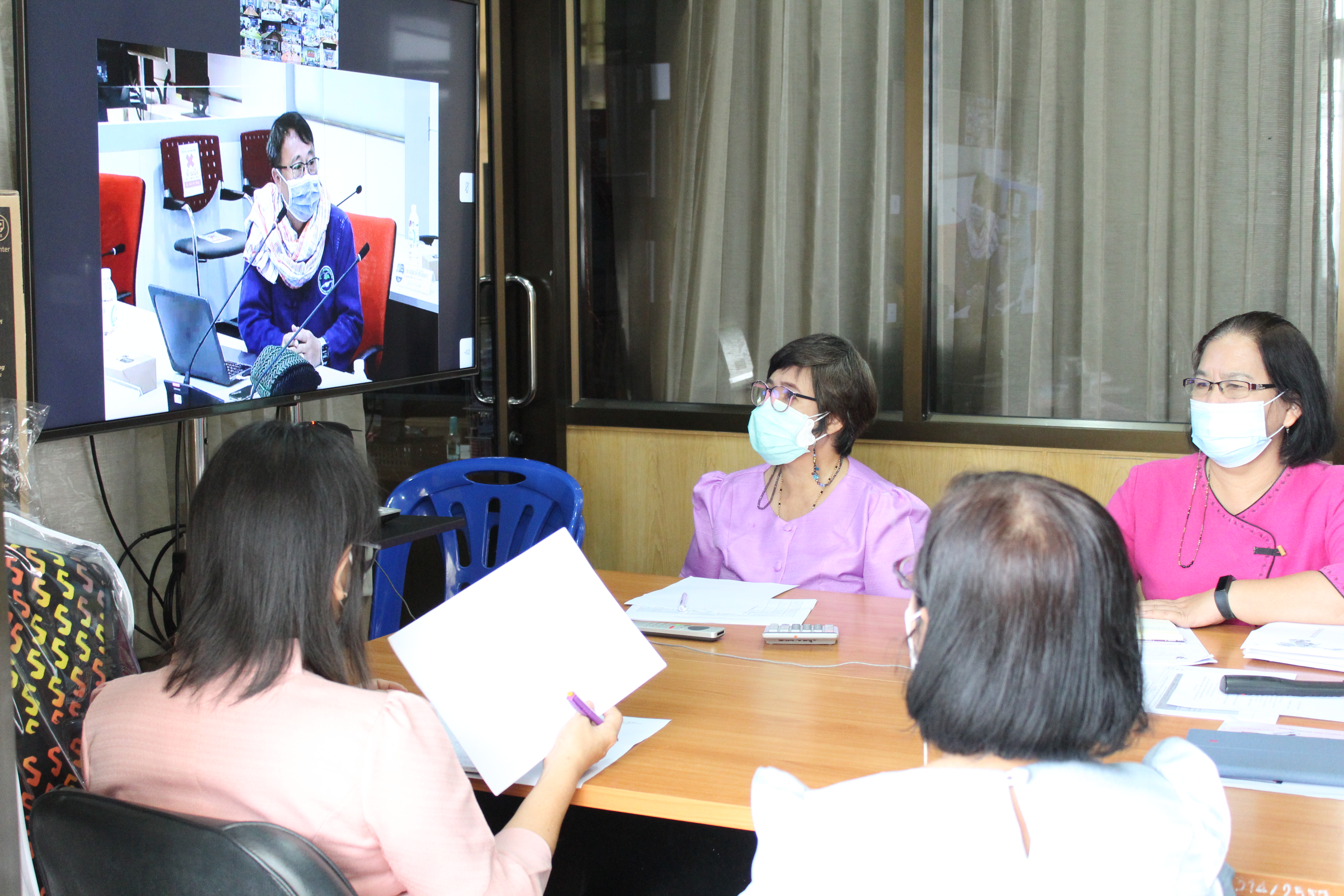 ประชุมสร้างความเข้าใจคู่มือการปฏิบัติงานกระบวนงาน การจัดซื้อ/จัดจ้าง โครงการ “โคก หนอง นา โมเดล”