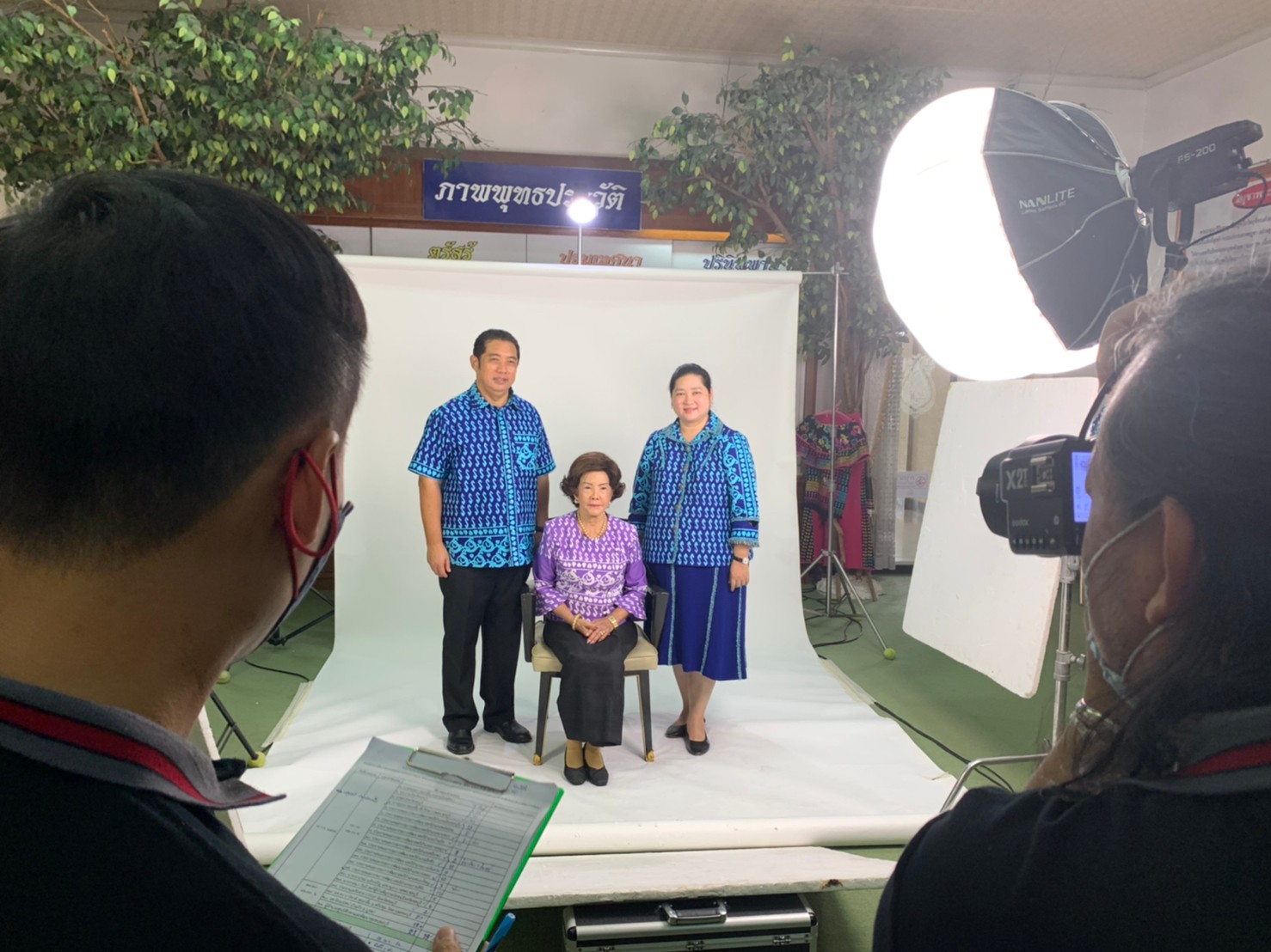 กิจกรรมเผยแพร่และประชาสัมพันธ์การสืบสานและต่อยอด “ผ้าลายขอเจ้าฟ้าสิริวัณณวรีฯ”