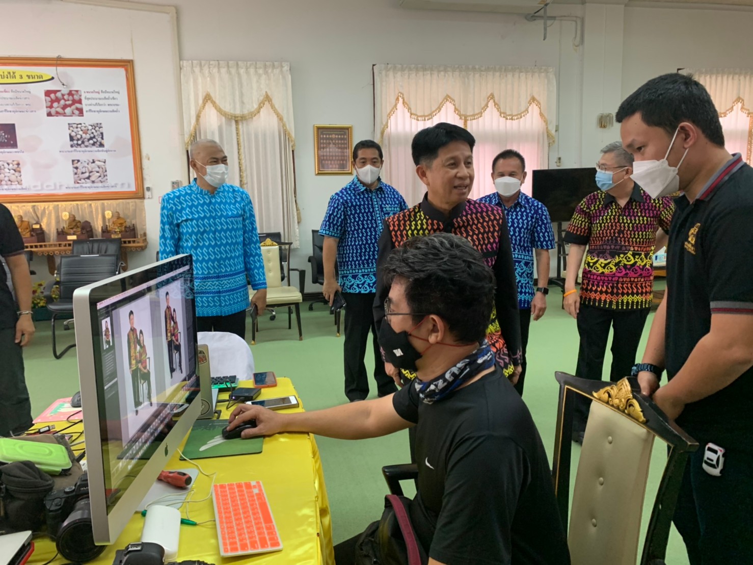 กิจกรรมเผยแพร่และประชาสัมพันธ์การสืบสานและต่อยอด “ผ้าลายขอเจ้าฟ้าสิริวัณณวรีฯ”