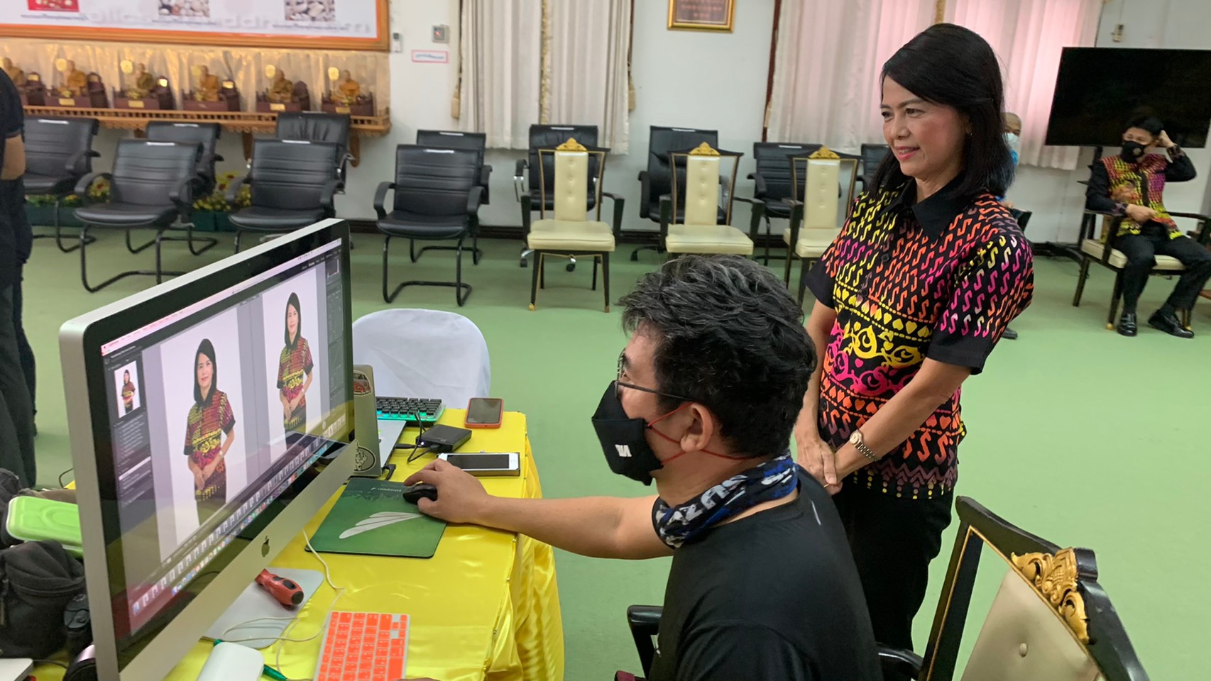 กิจกรรมเผยแพร่และประชาสัมพันธ์การสืบสานและต่อยอด “ผ้าลายขอเจ้าฟ้าสิริวัณณวรีฯ”