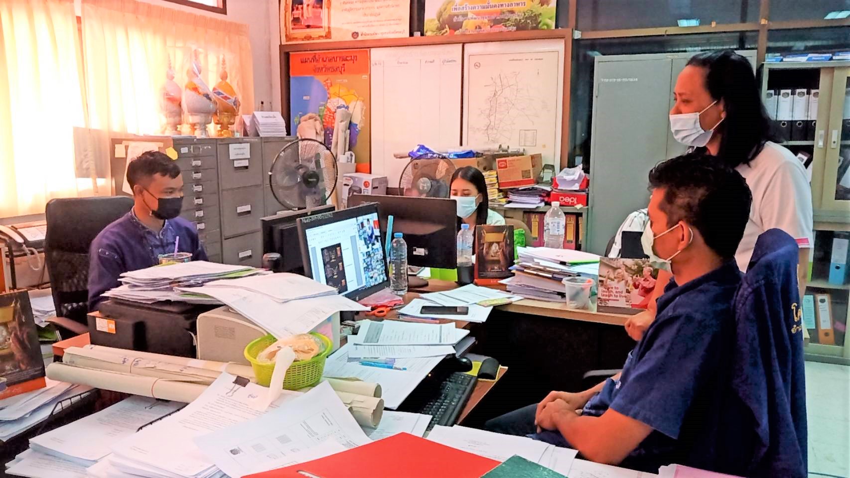 ประชุมสร้างความเข้าใจคู่มือการปฏิบัติงานกระบวนงาน การจัดซื้อ/จัดจ้าง โครงการ “โคก หนอง นา โมเดล”